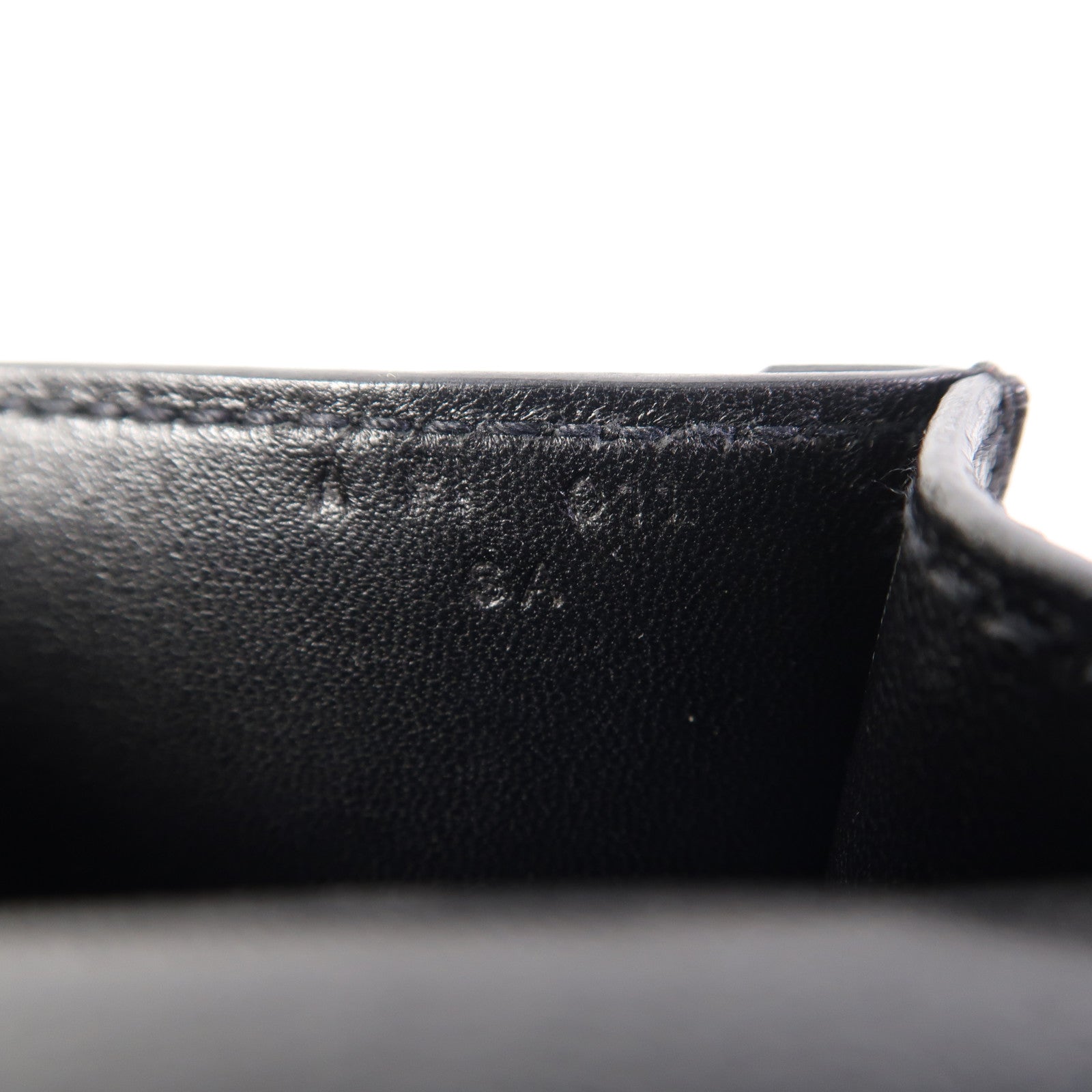 HERMES Chevre皮革Mini Verrou銀扣鏈帶肩背袋