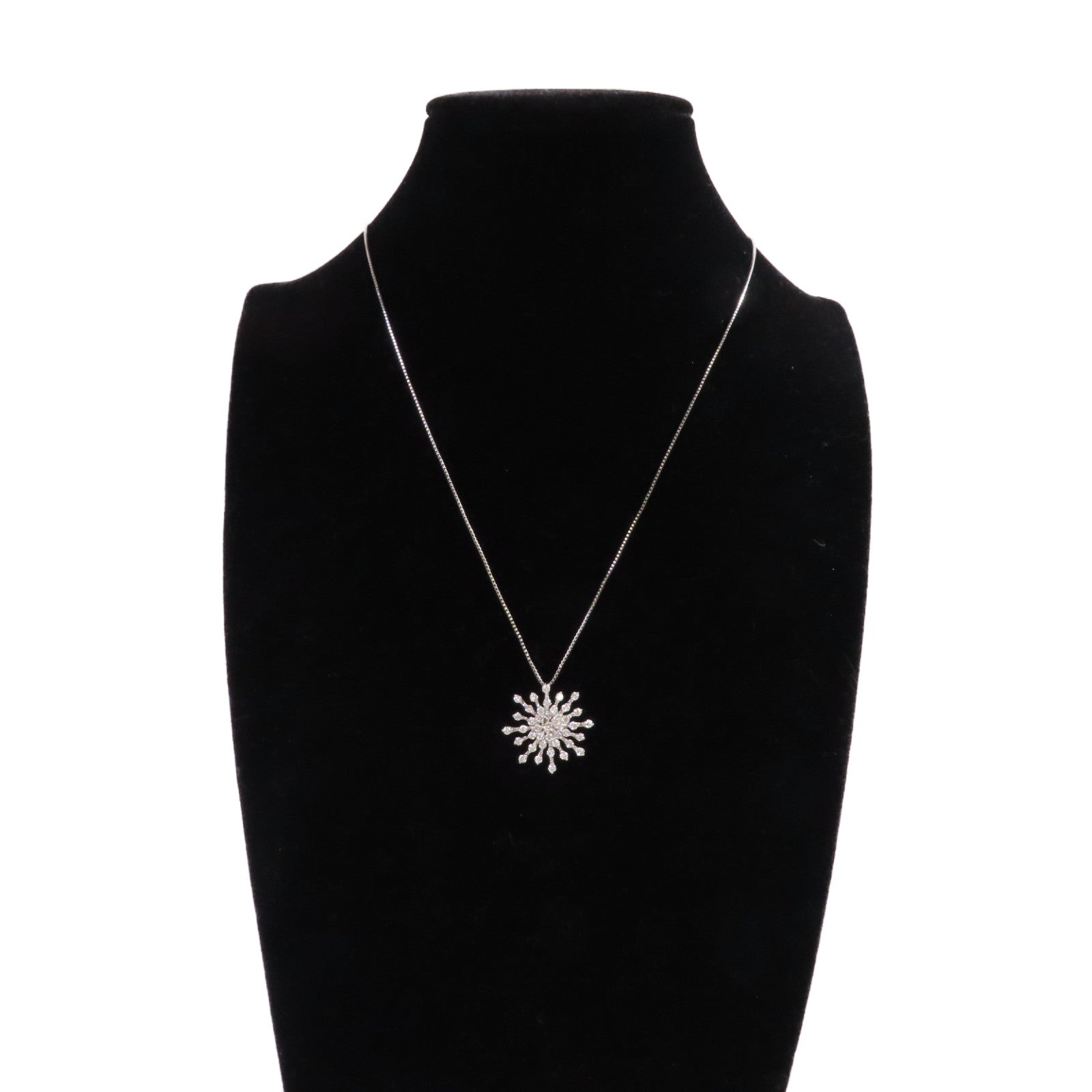 JEWELRY 18K白金/1.5ct鑽石Necklace項鍊