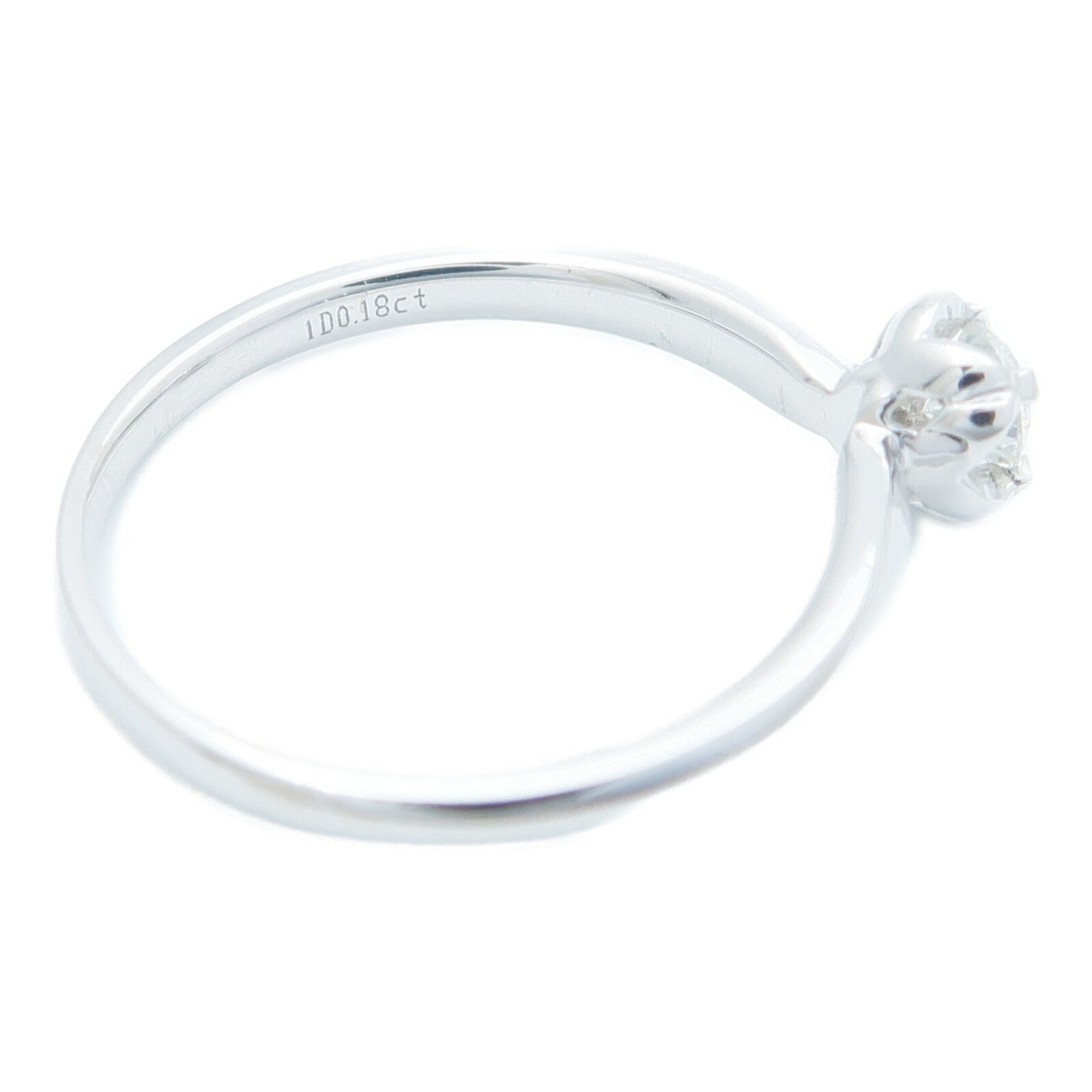 JEWELRY 18K白金Diamond Ring鑽石戒指US#6