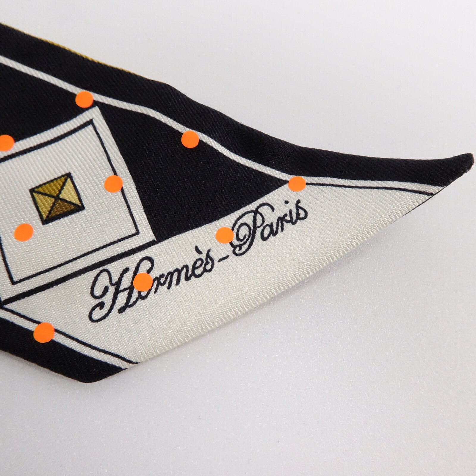 HERMES 絲質Twilly絲巾