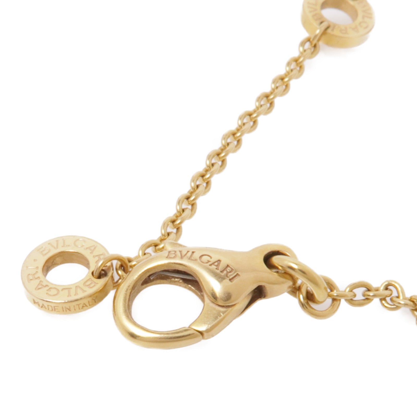 BVLGARI【激減優惠】 18K玫瑰金/陶瓷B-Zero1 Necklace項鍊