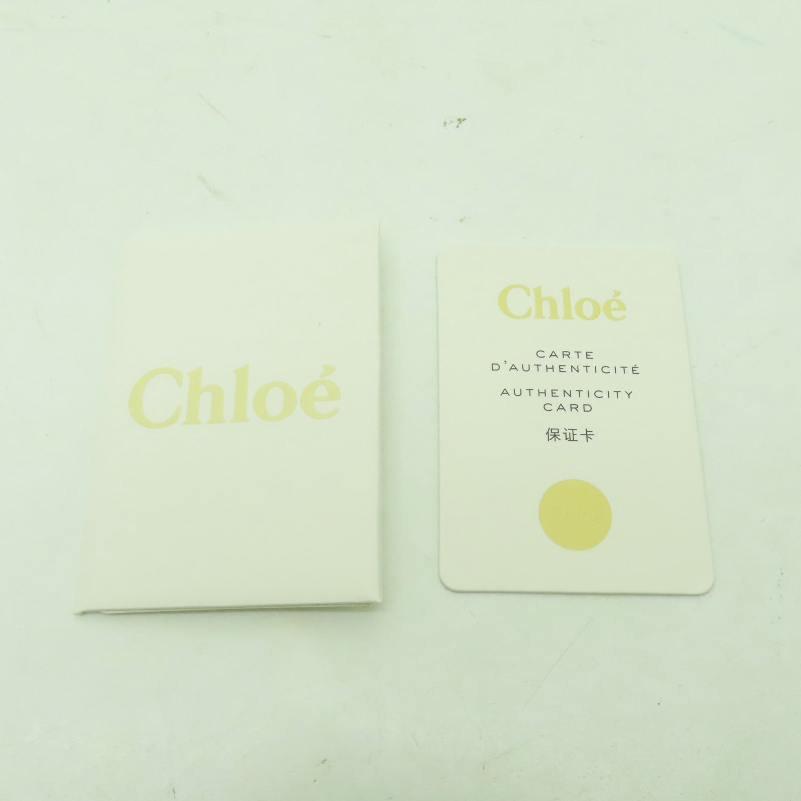 Chloe 【激減優惠】牛皮皮革Sence Small Tri-Fold金扣錢包綠色