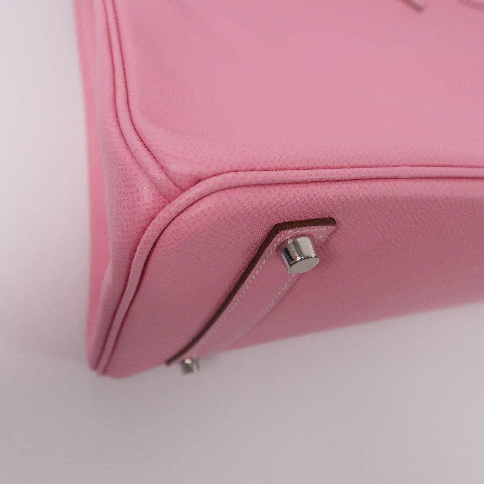 HERMES Epsom皮革Birkin 35手挽袋Pink