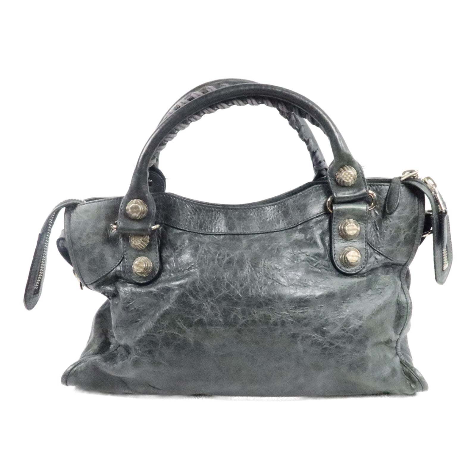 BALENCIAGA 牛皮皮革Giant City手挽肩背兩用袋