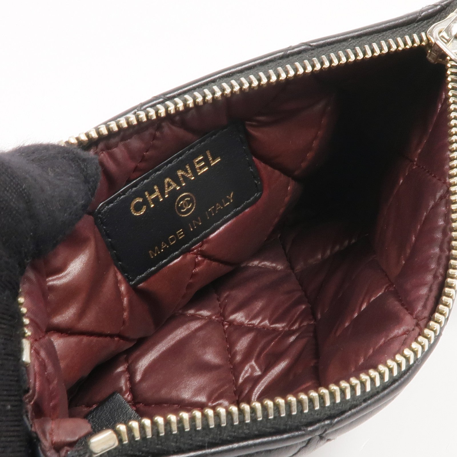 CHANEL 皮革Coin Purse零錢包