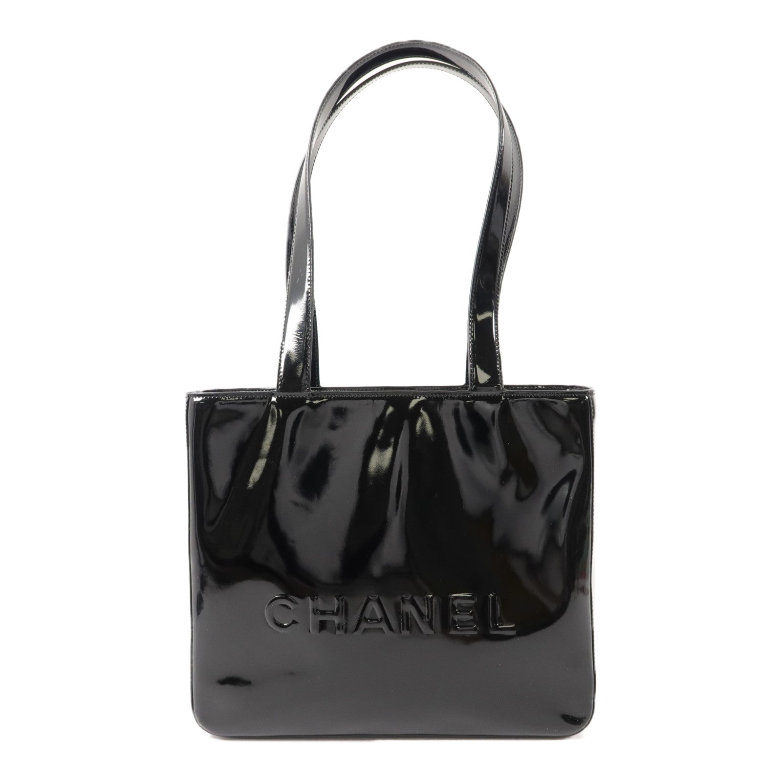 CHANEL 漆皮皮革Tote Bag手挽袋