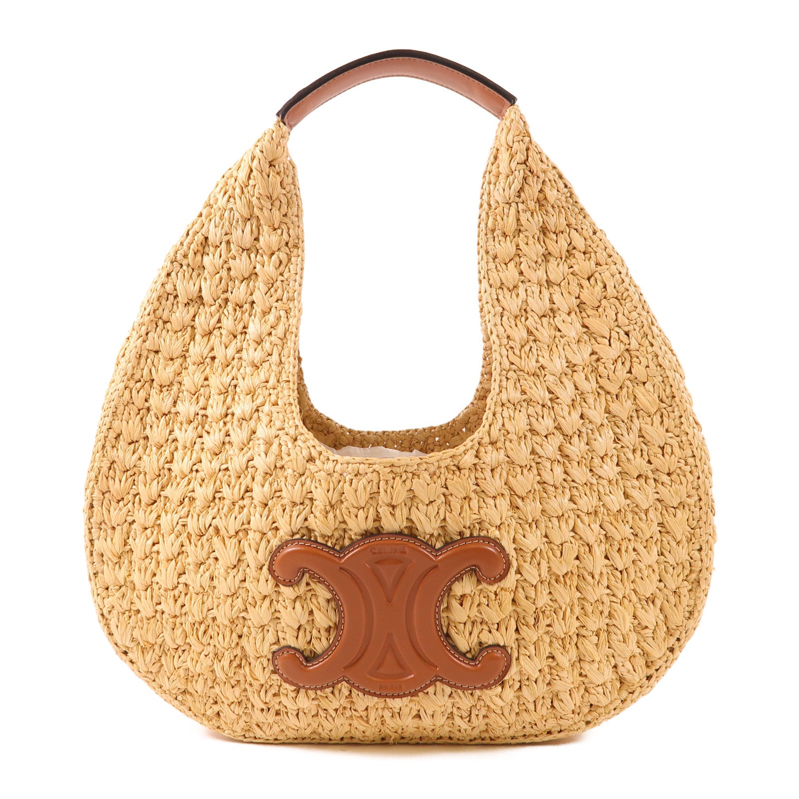 CELINE Raffia Classic Panier Hobo手挽袋