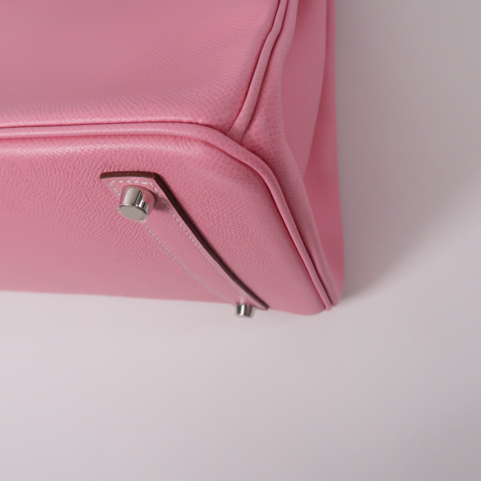 HERMES Epsom皮革Birkin 35手挽袋Pink