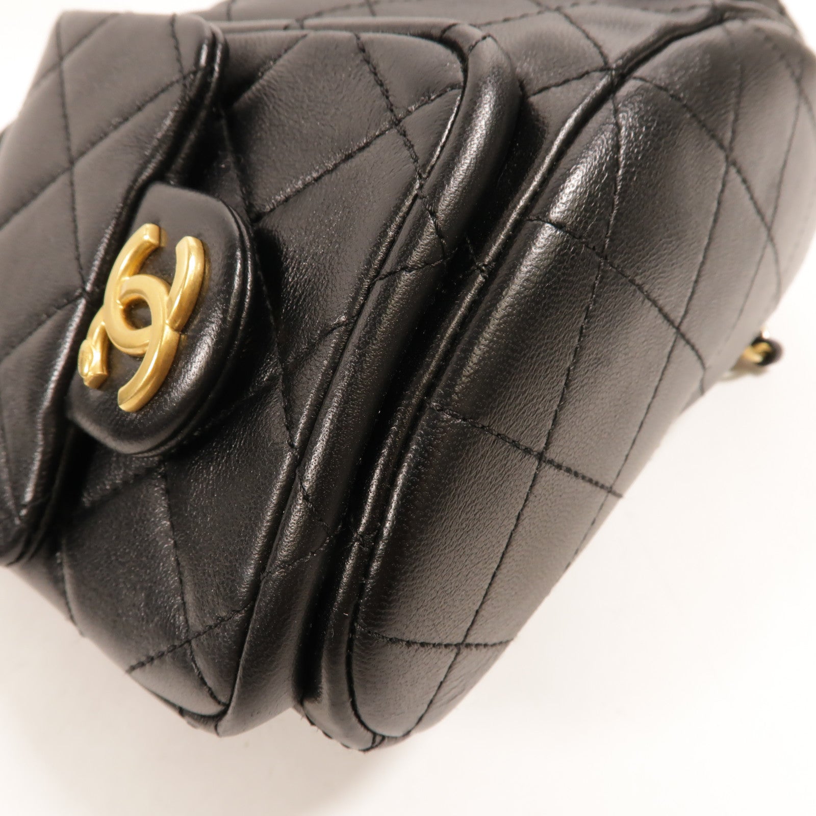 CHANEL 羊皮皮革25C Backpack背包