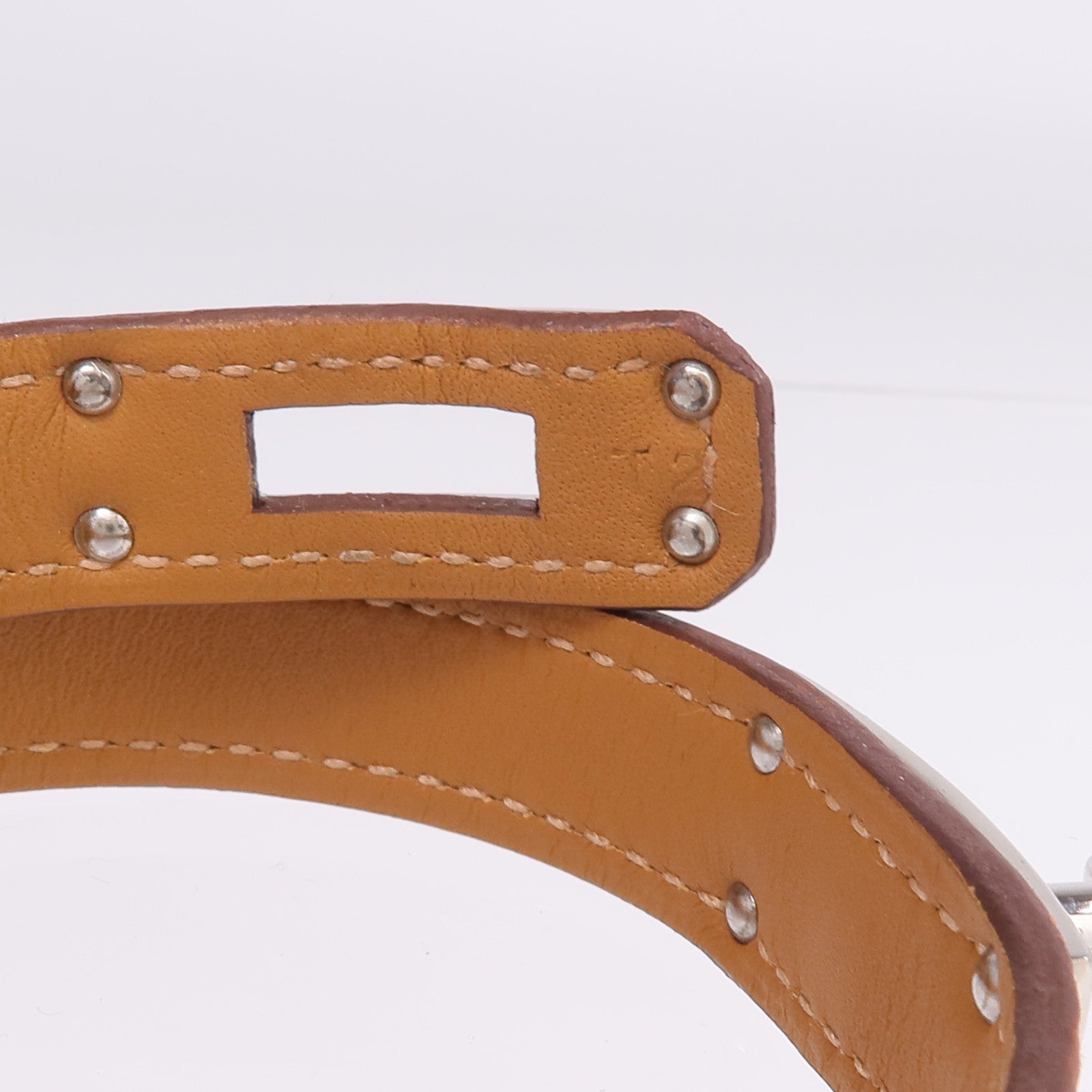 HERMES Epsom皮革Kelly Double Tour手帶