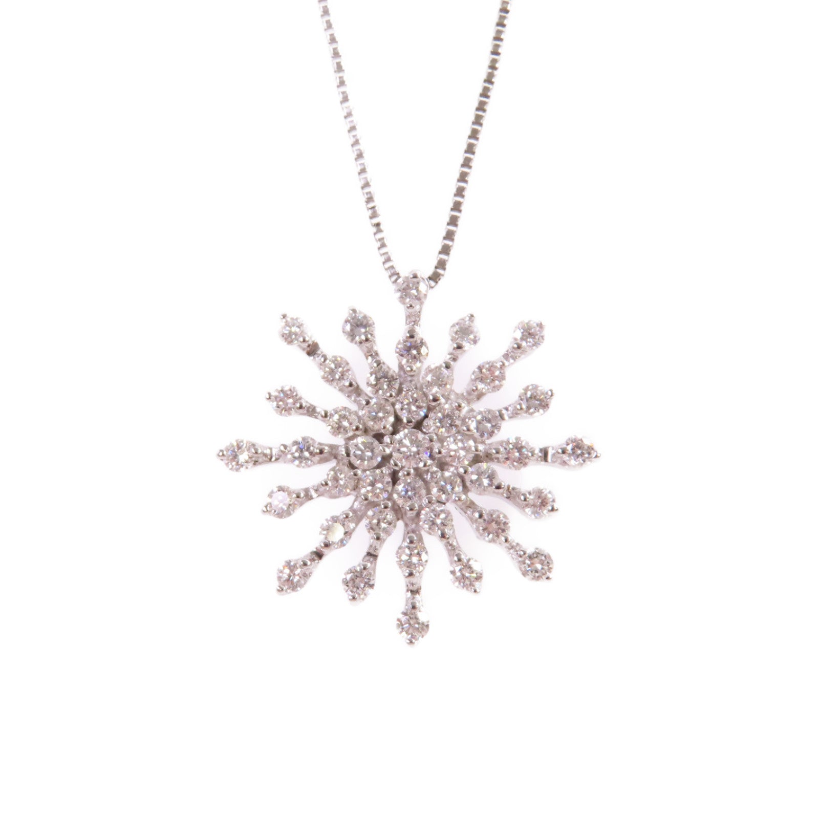 JEWELRY 18K白金/1.5ct鑽石Necklace項鍊