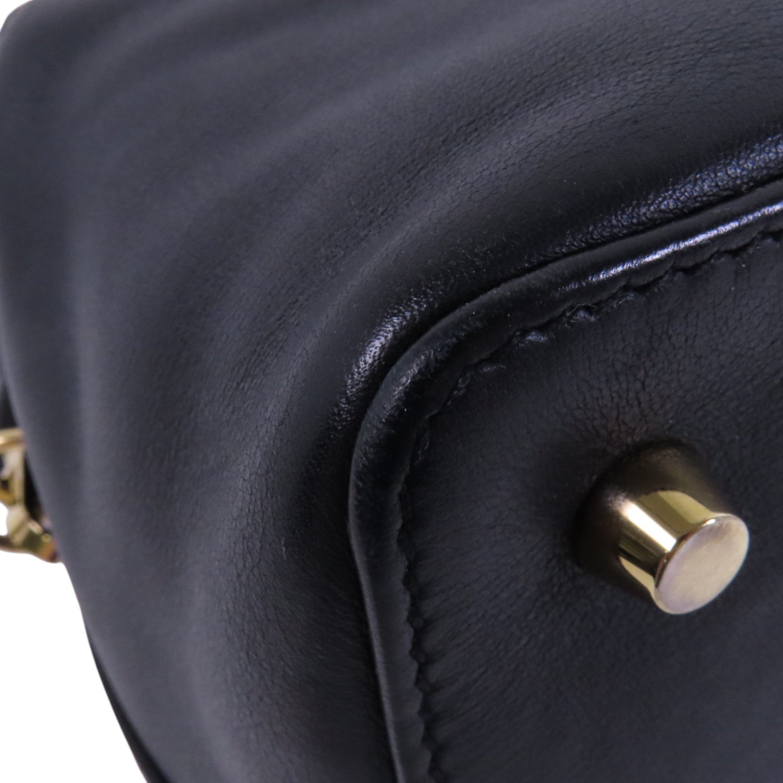 HERMES Swift皮革Tool Box 20金扣手挽肩背兩用袋