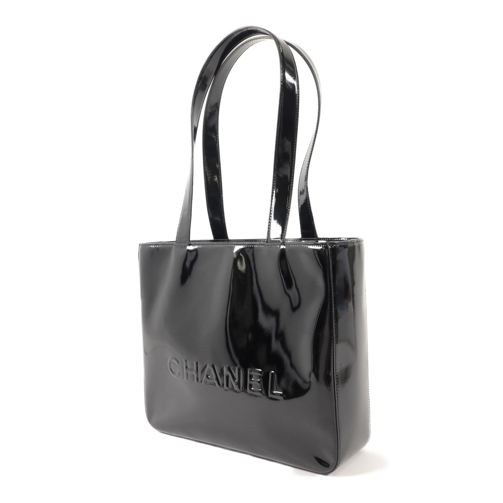 CHANEL 漆皮皮革Tote Bag手挽袋