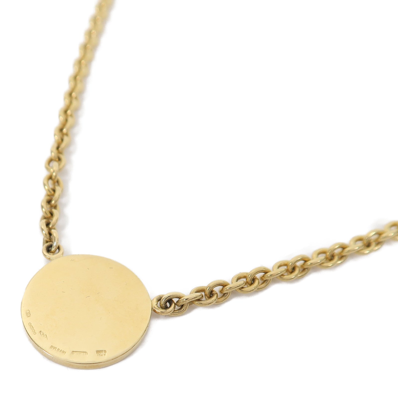 BVLGARI 【激減優惠】18K黃金Bulgari Bulgari Onyx Necklace項鍊