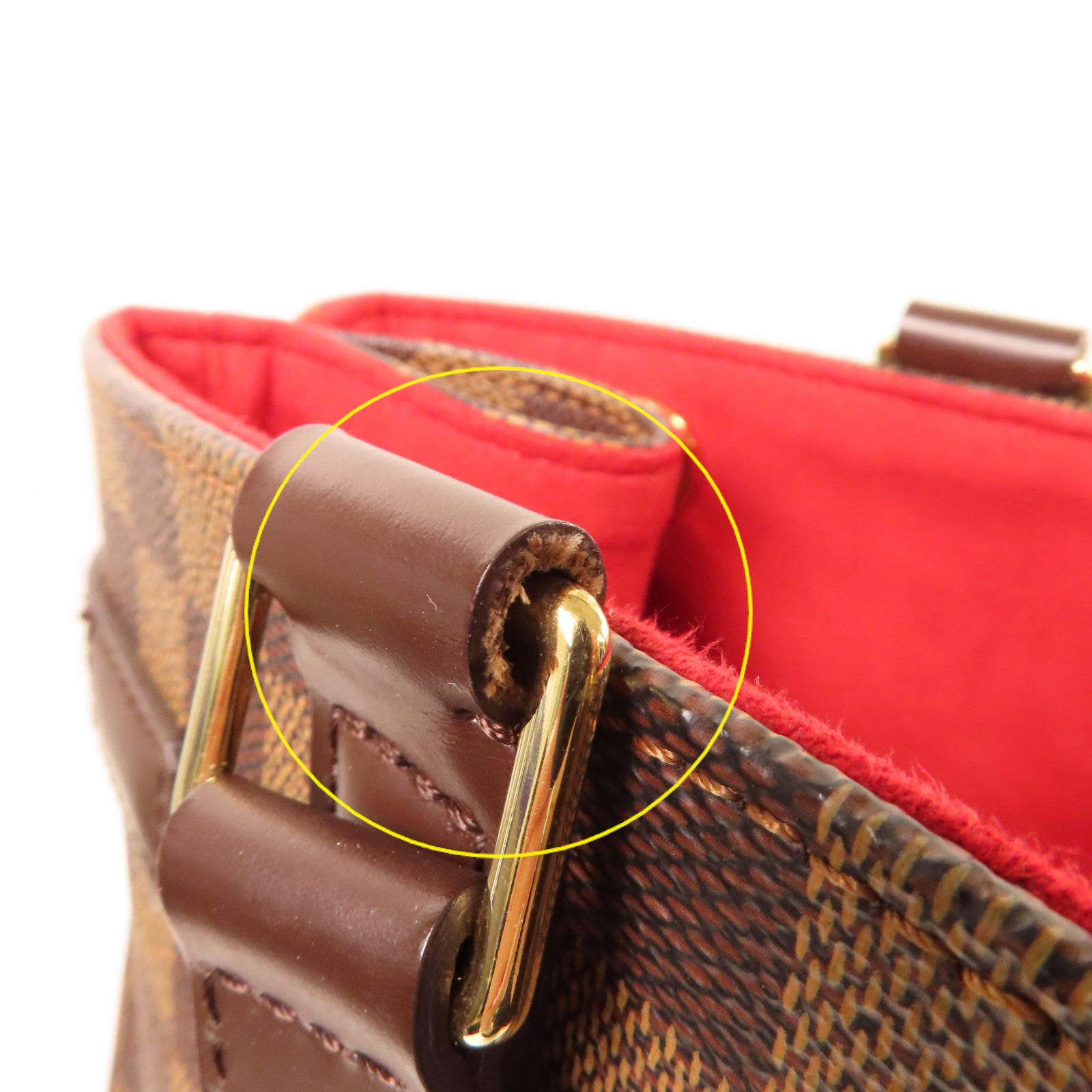 LOUIS VUITTON Damier Uzes Shoulder Tote Bag肩背袋啡色