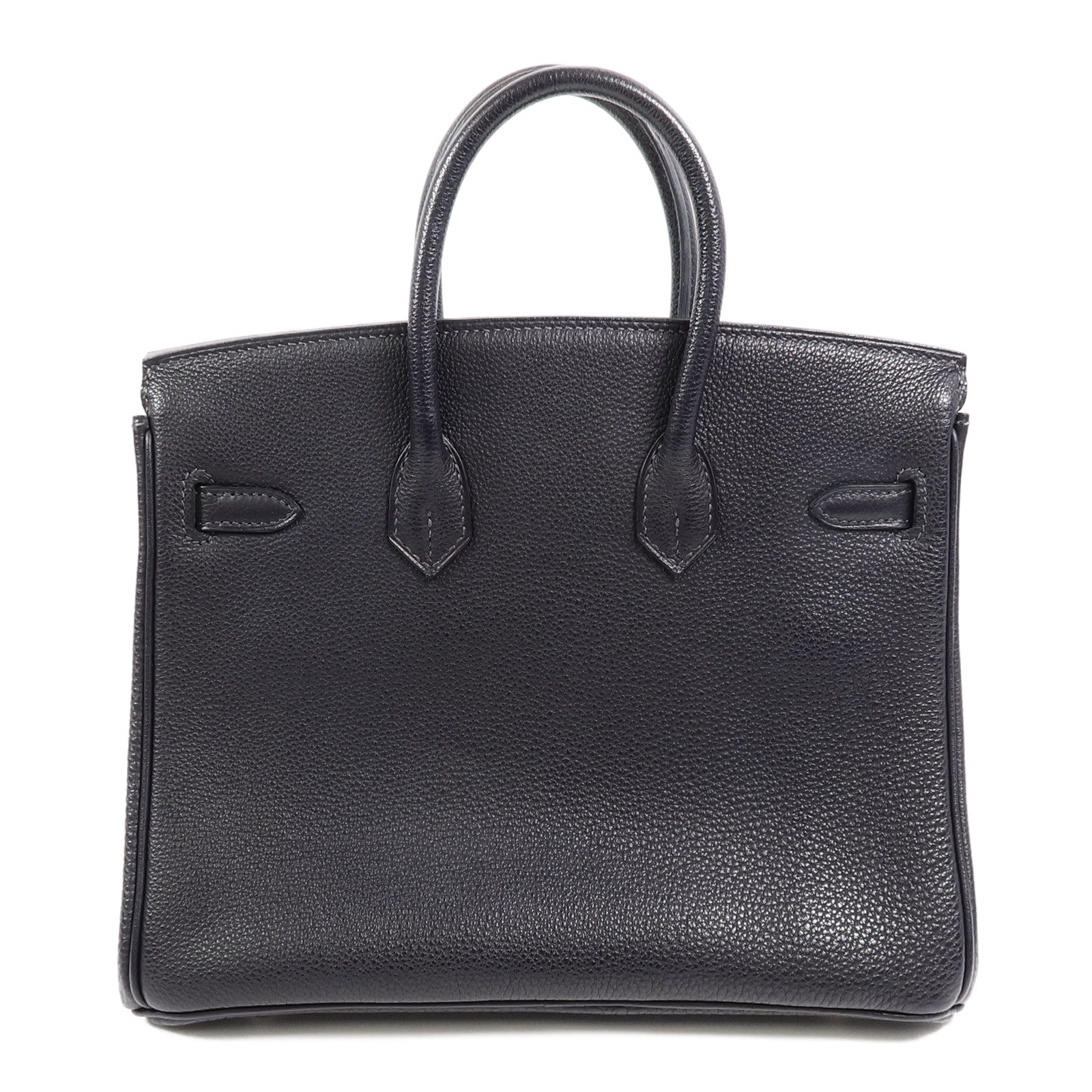 HERMES Togo皮革Birkin 25手挽袋Bleu Indigo