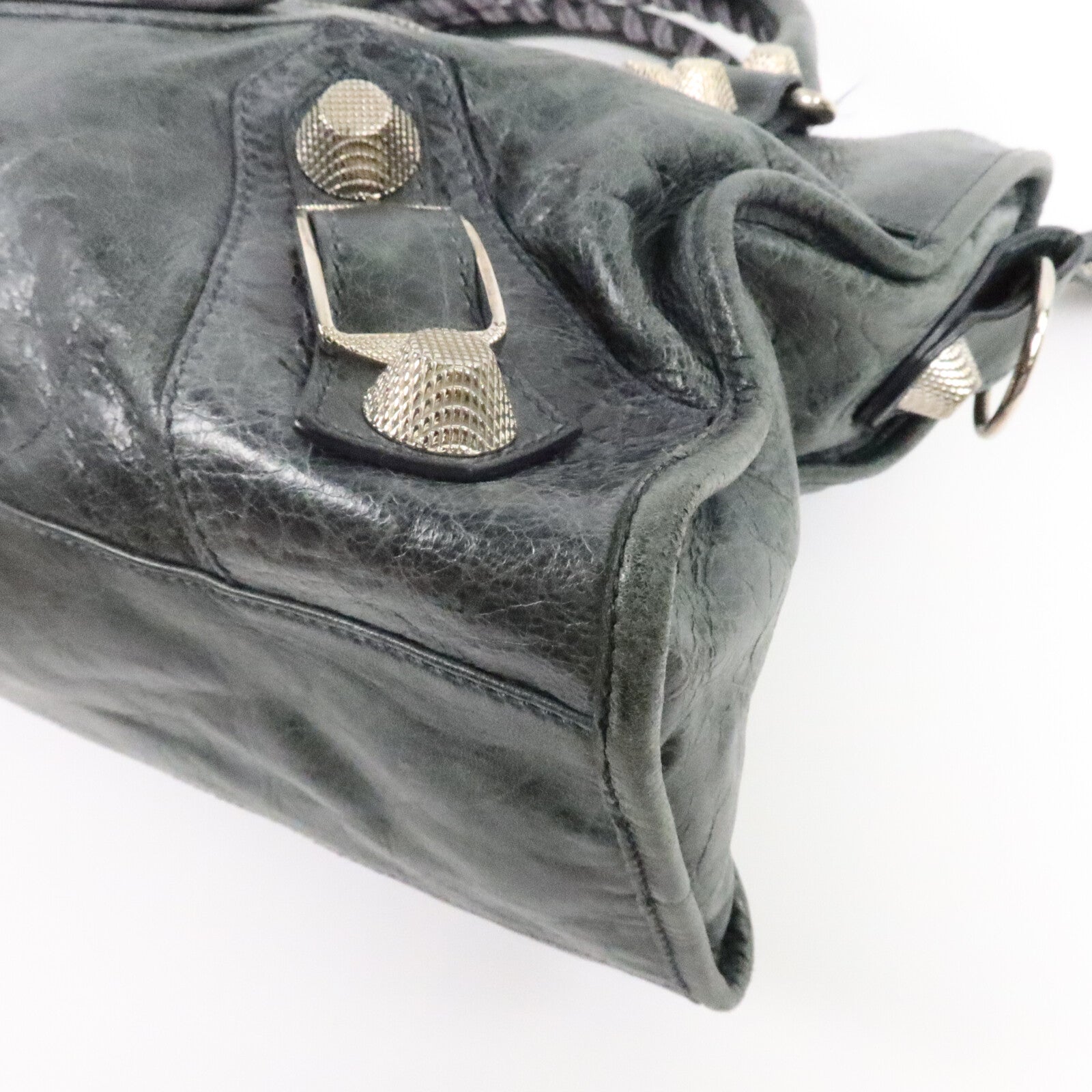 BALENCIAGA 牛皮皮革Giant City手挽肩背兩用袋