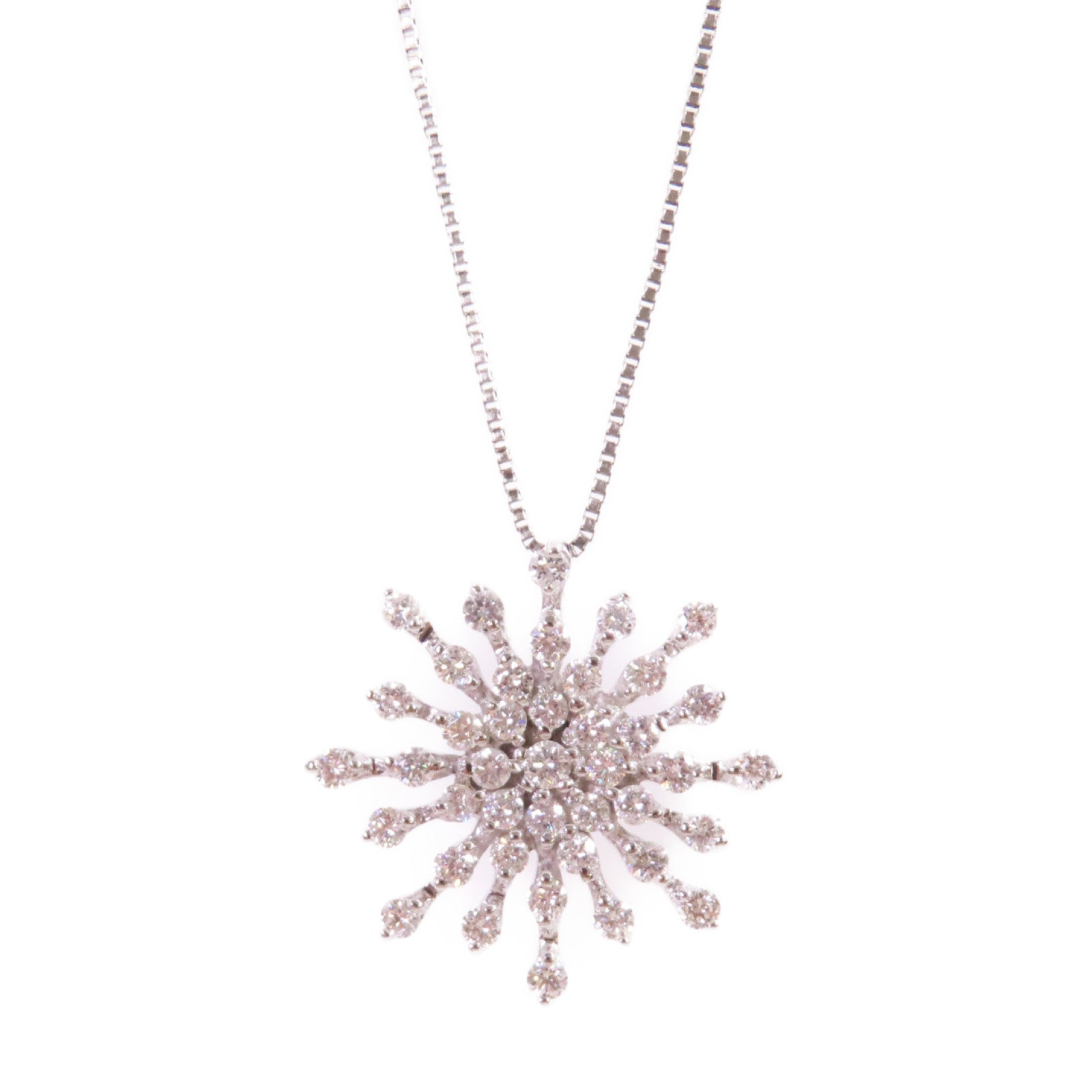 JEWELRY 18K白金/1.5ct鑽石Necklace項鍊