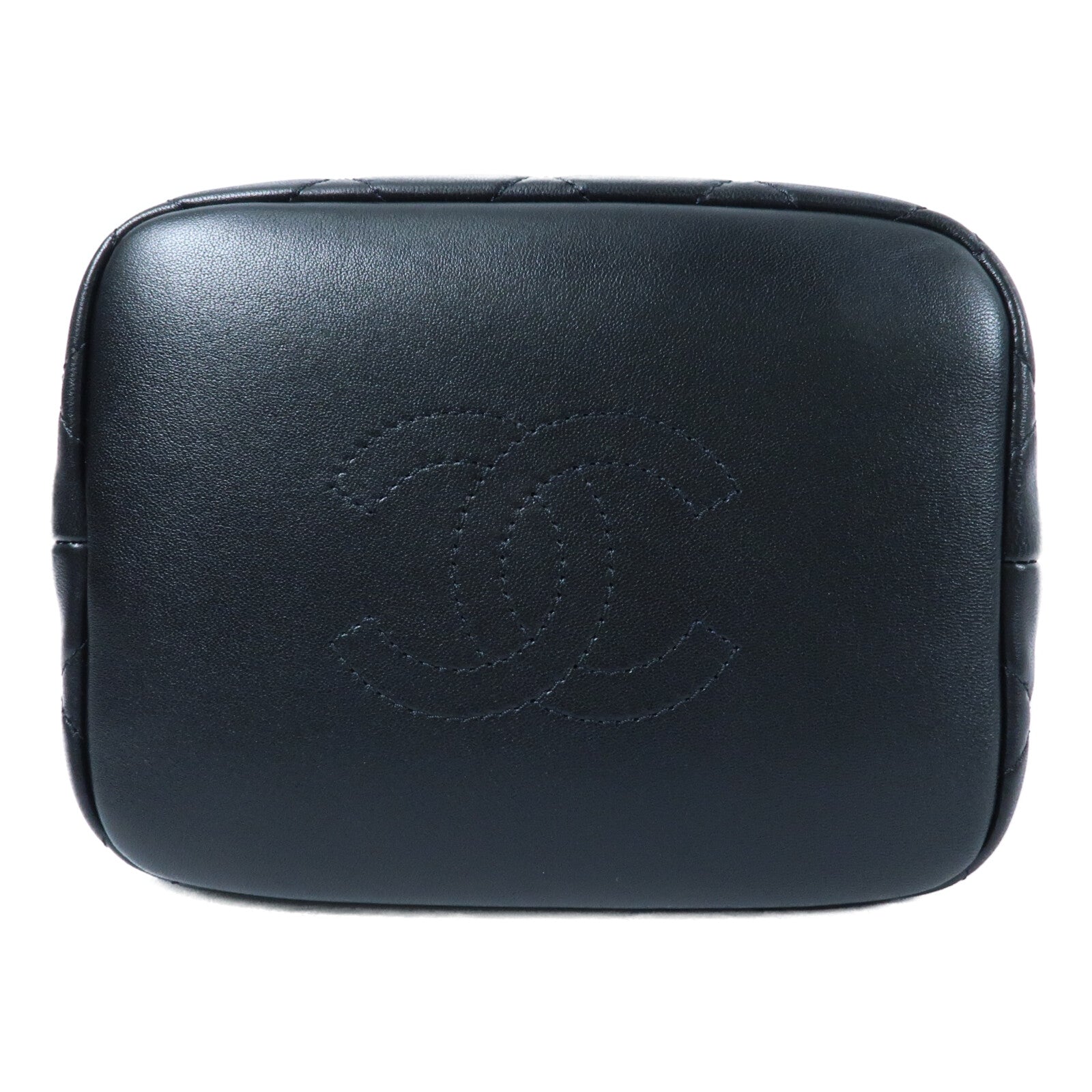 CHANEL 羊皮皮革Small Hobo金扣鏈帶手挽肩背兩用袋
