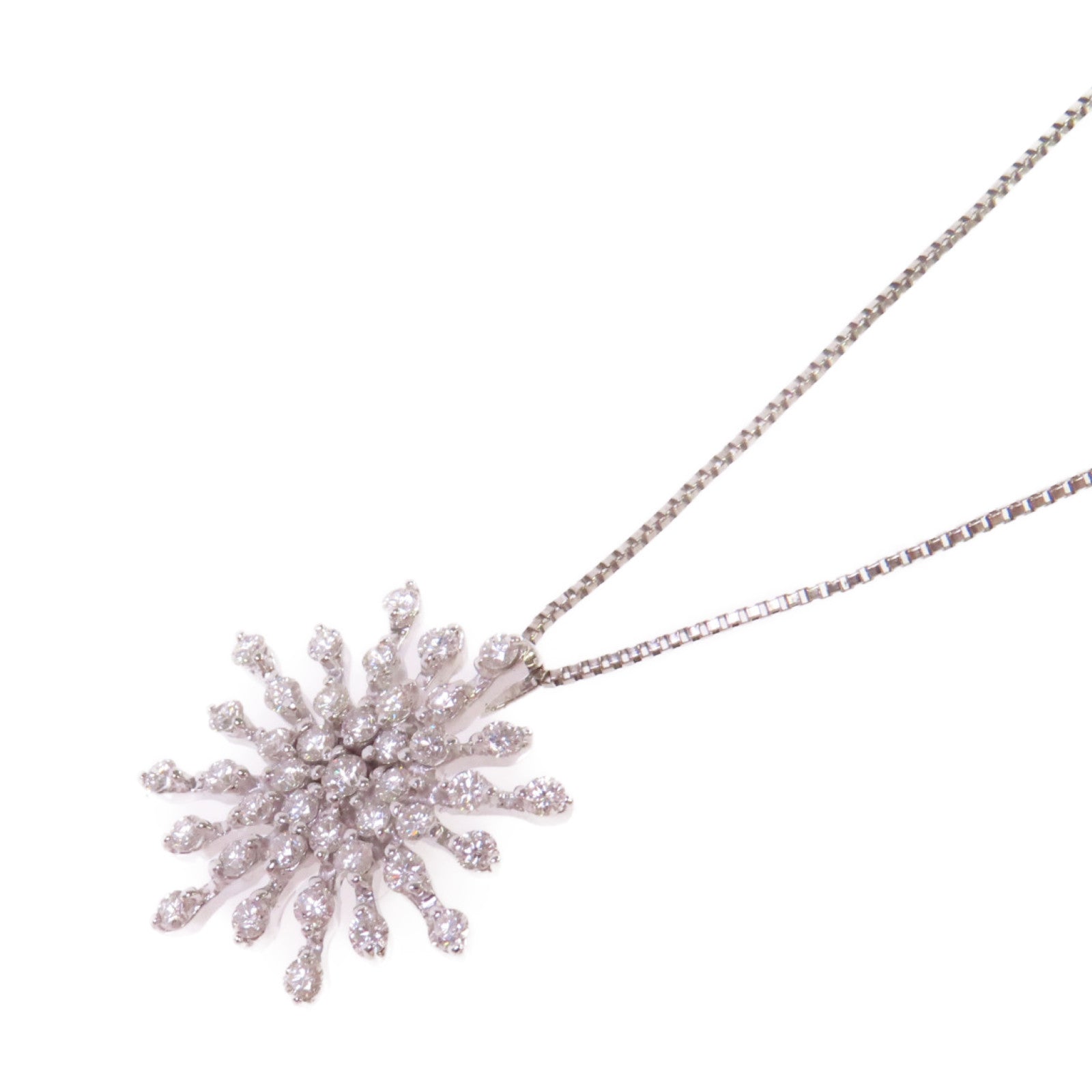 JEWELRY 18K白金/1.5ct鑽石Necklace項鍊