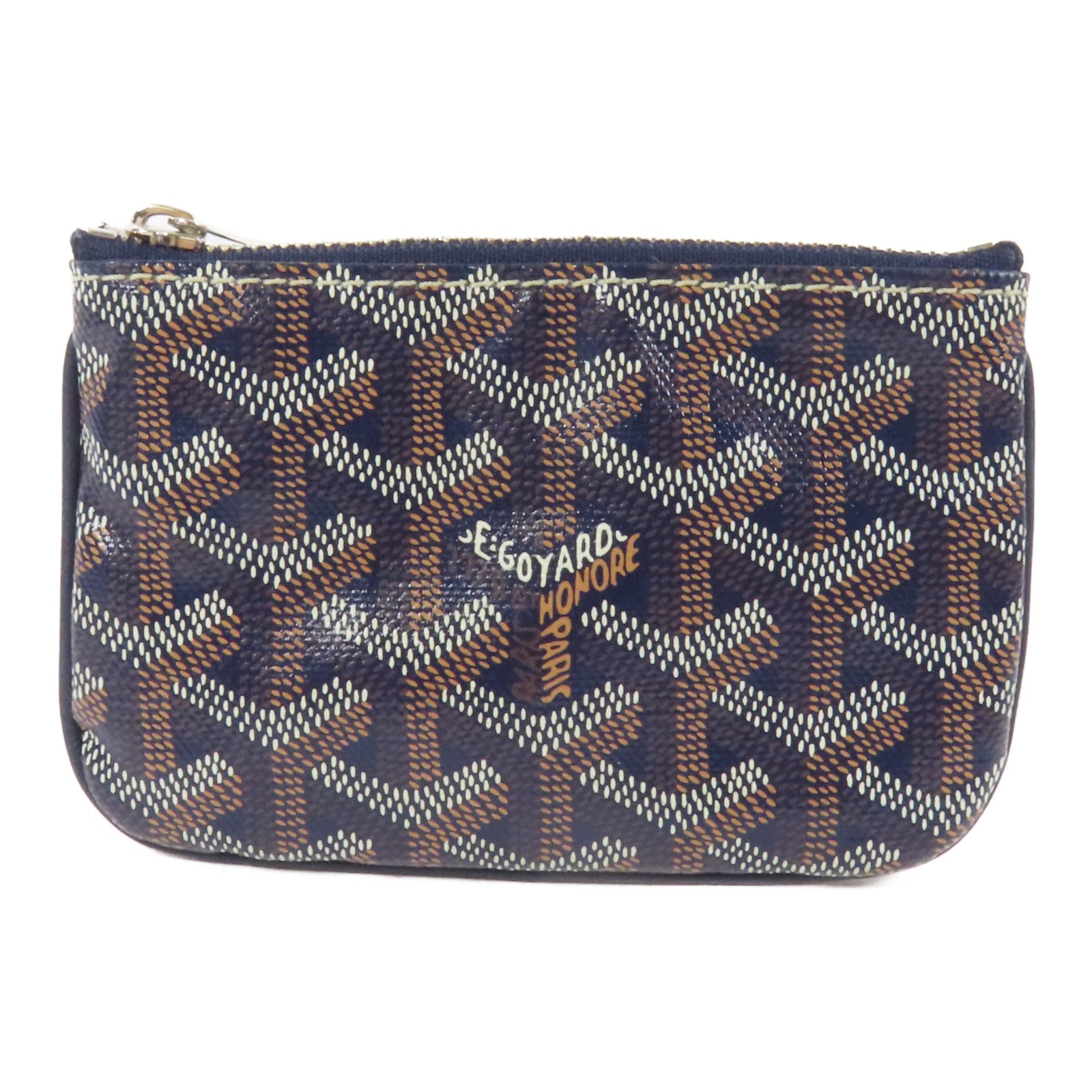 GOYARD 塗層帆布Key Case銀扣鎖匙包