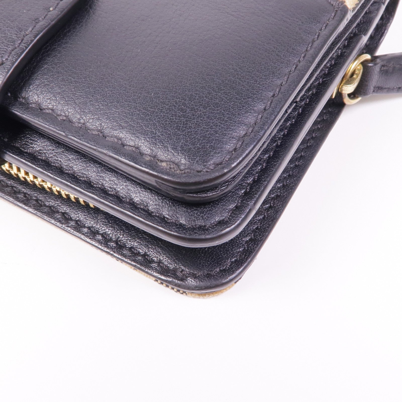 BURBERRY 帆布Wallet金扣錢包