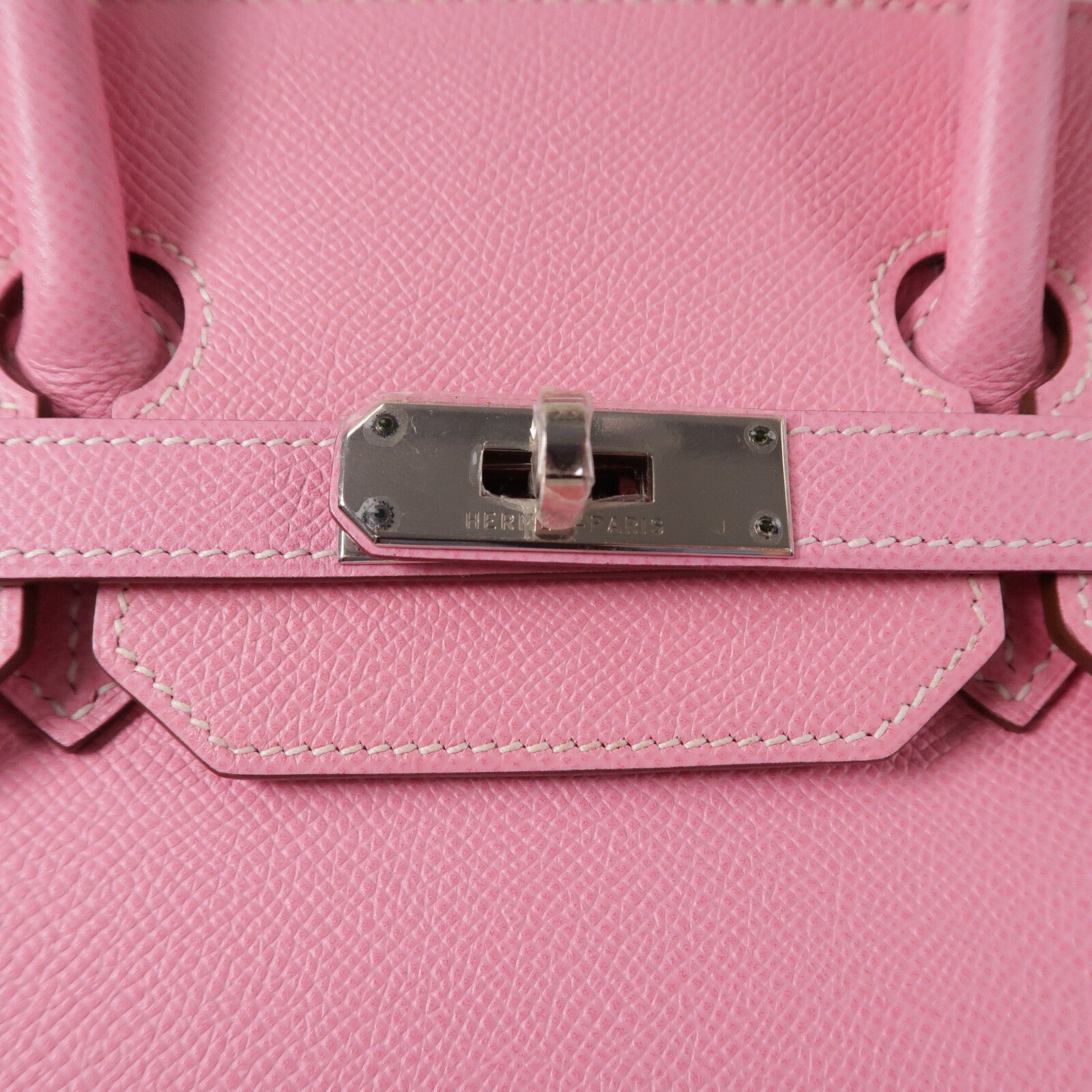 HERMES Epsom皮革Birkin 35手挽袋Pink