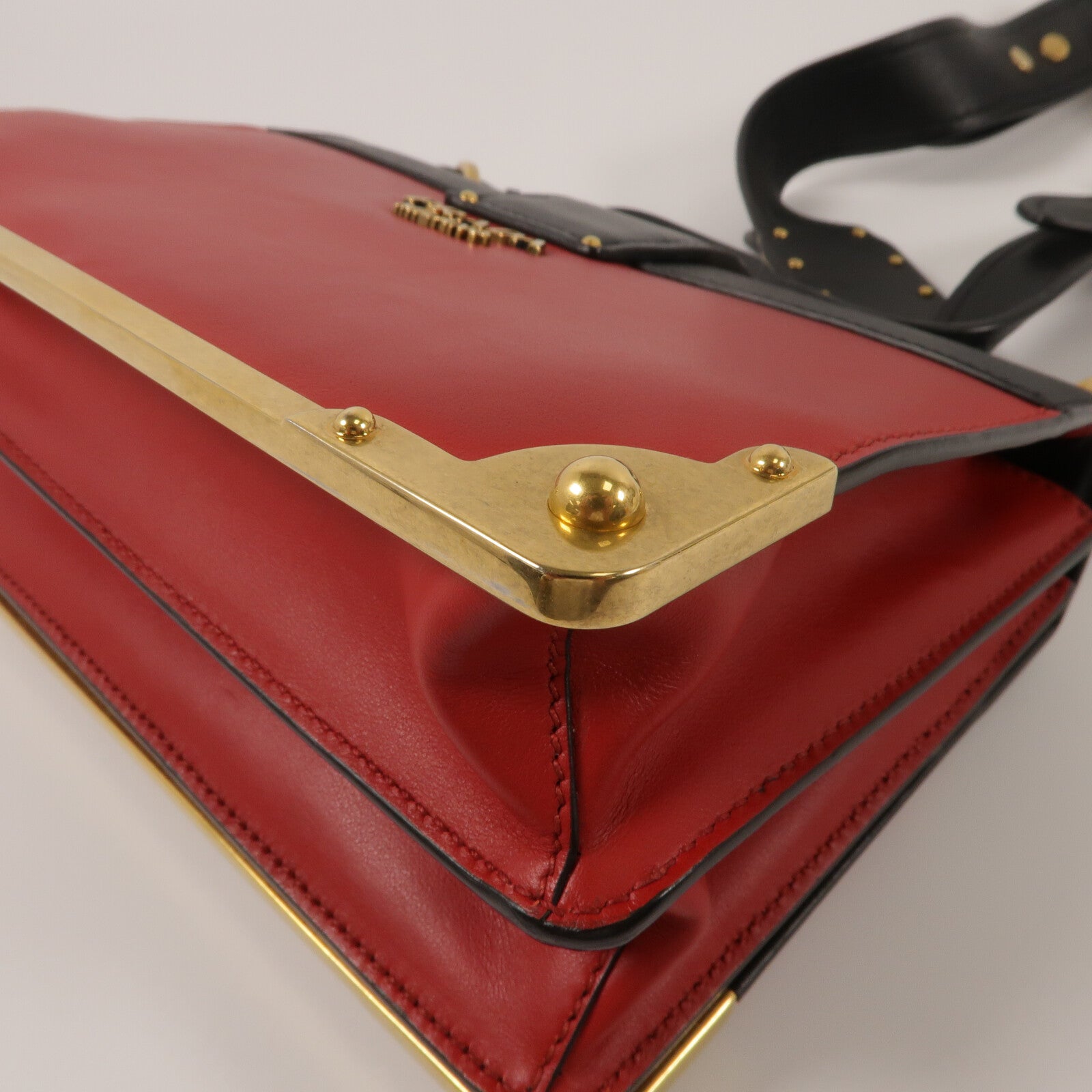 PRADA 牛皮皮革Shoulder Bag肩背袋