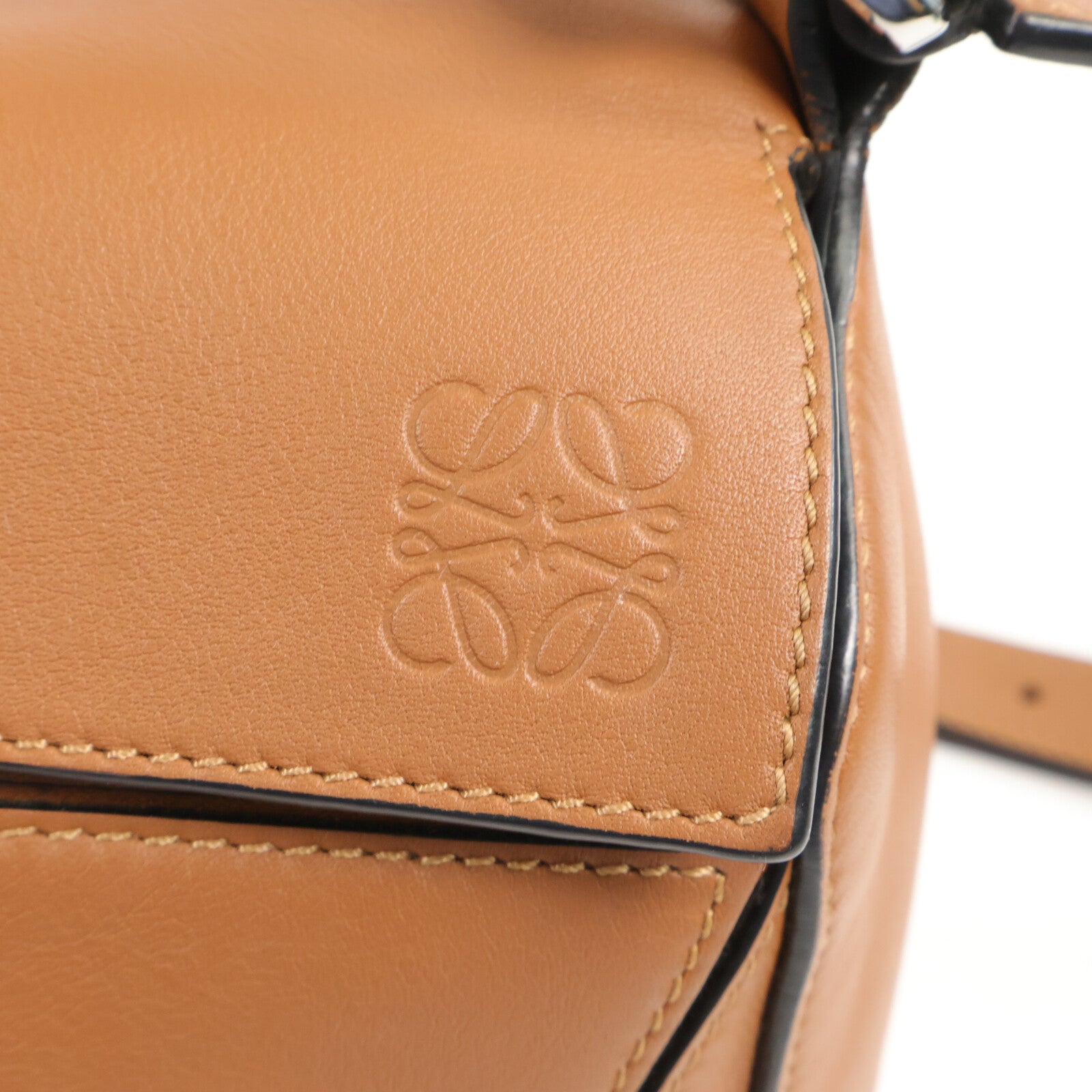 LOEWE 牛皮皮革Puzzle Small手挽肩背兩用袋