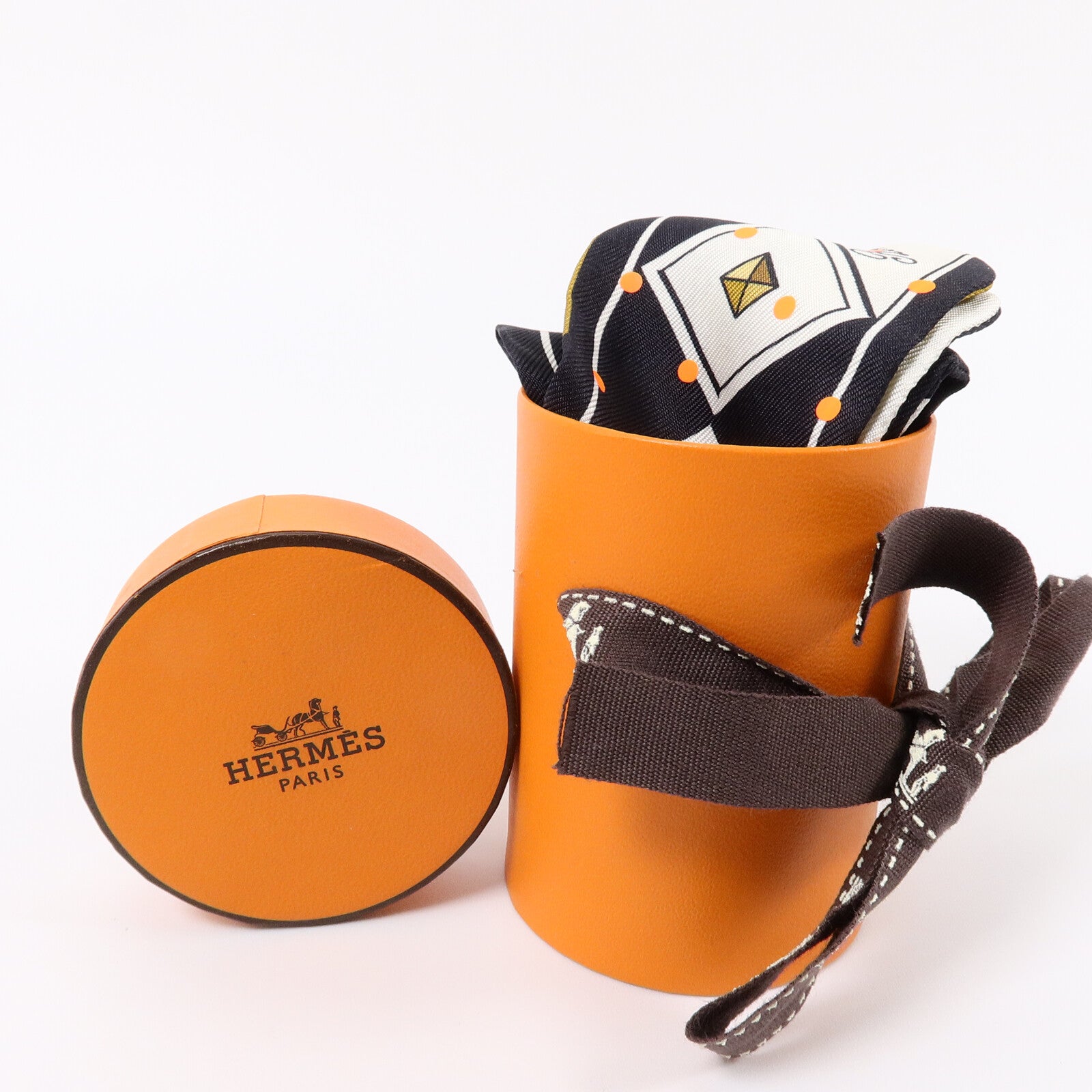 HERMES 絲質Twilly絲巾
