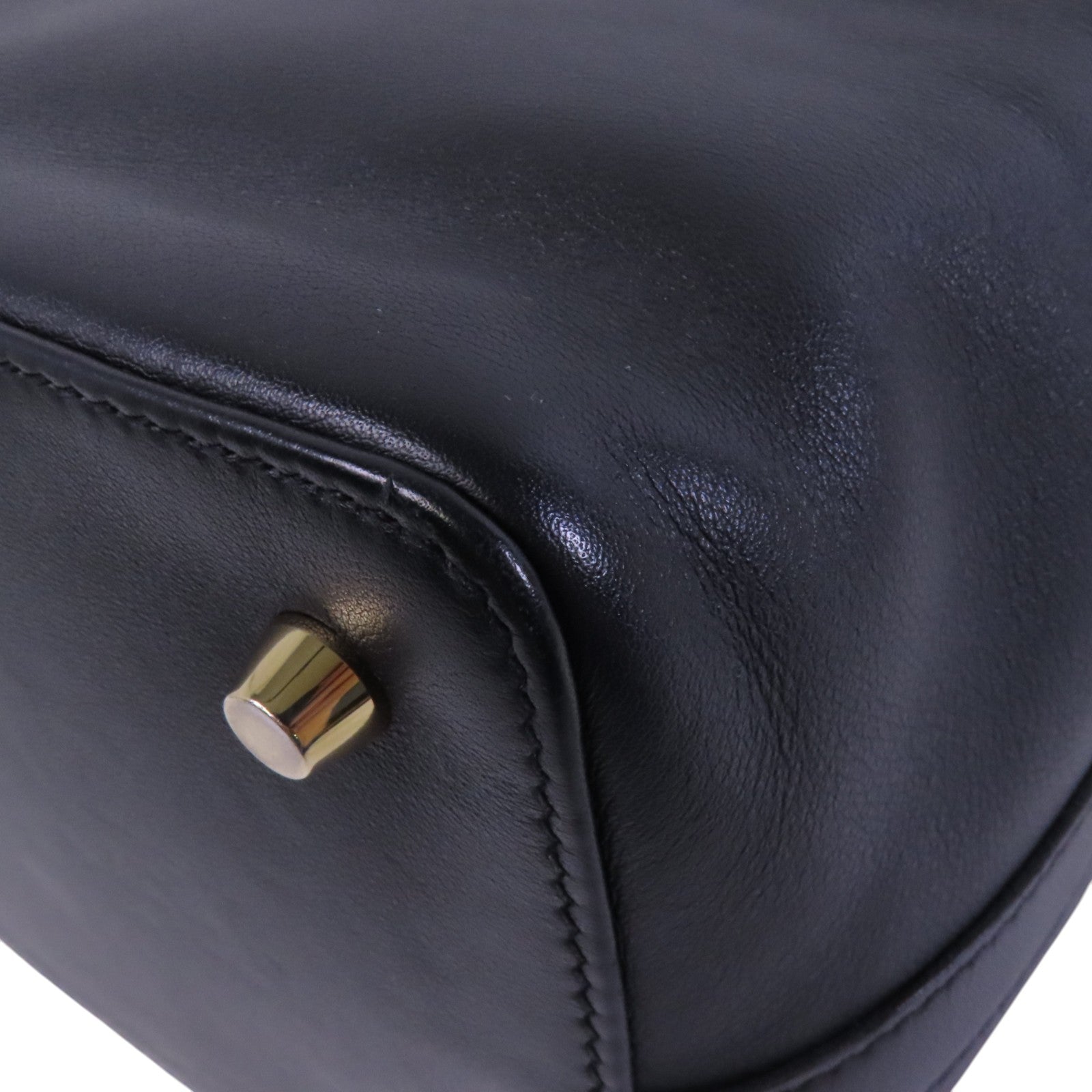 HERMES Swift皮革Tool Box 20金扣手挽肩背兩用袋