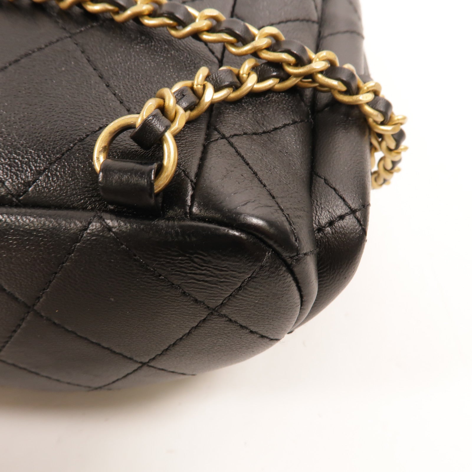 CHANEL 羊皮皮革25C Backpack背包