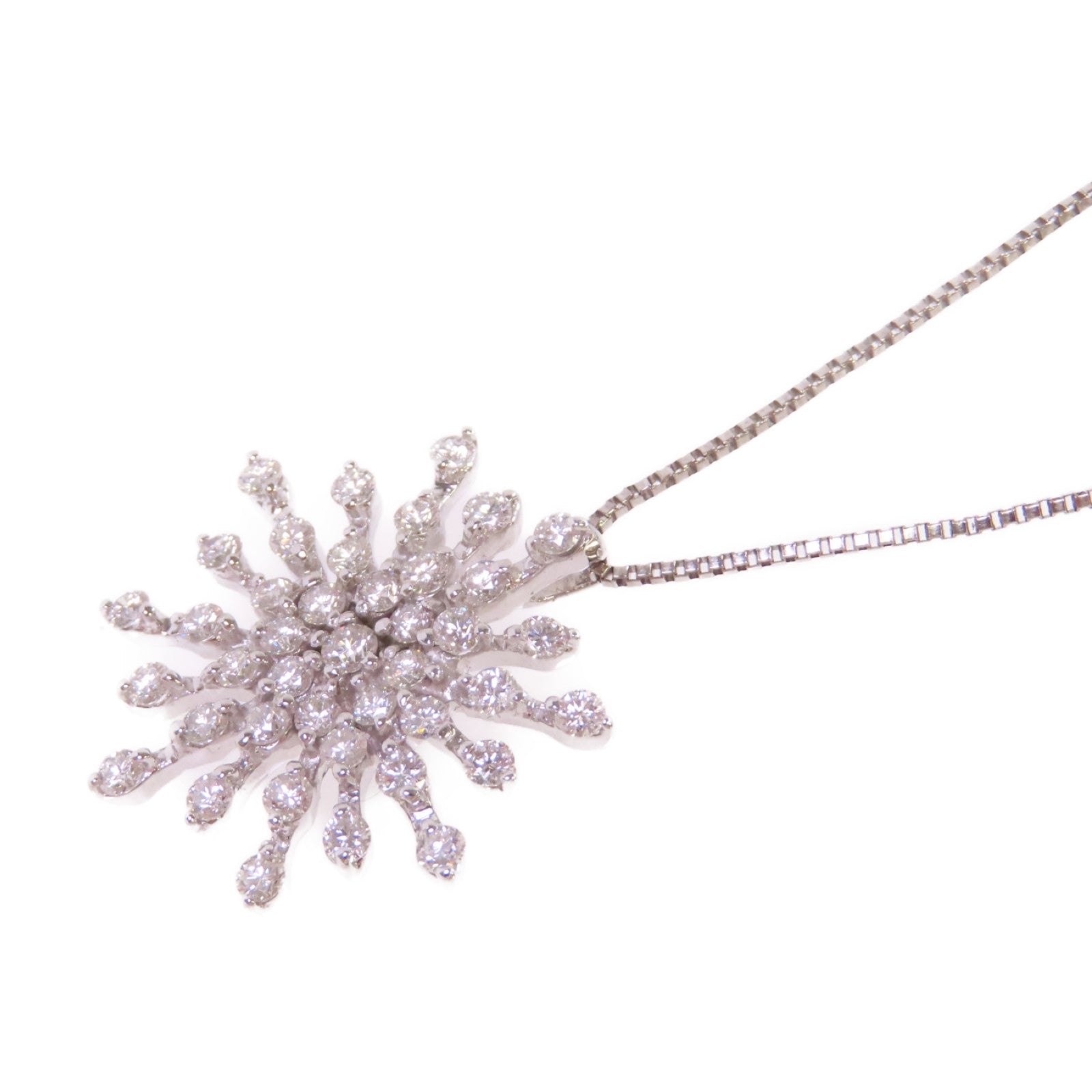 JEWELRY 18K白金/1.5ct鑽石Necklace項鍊