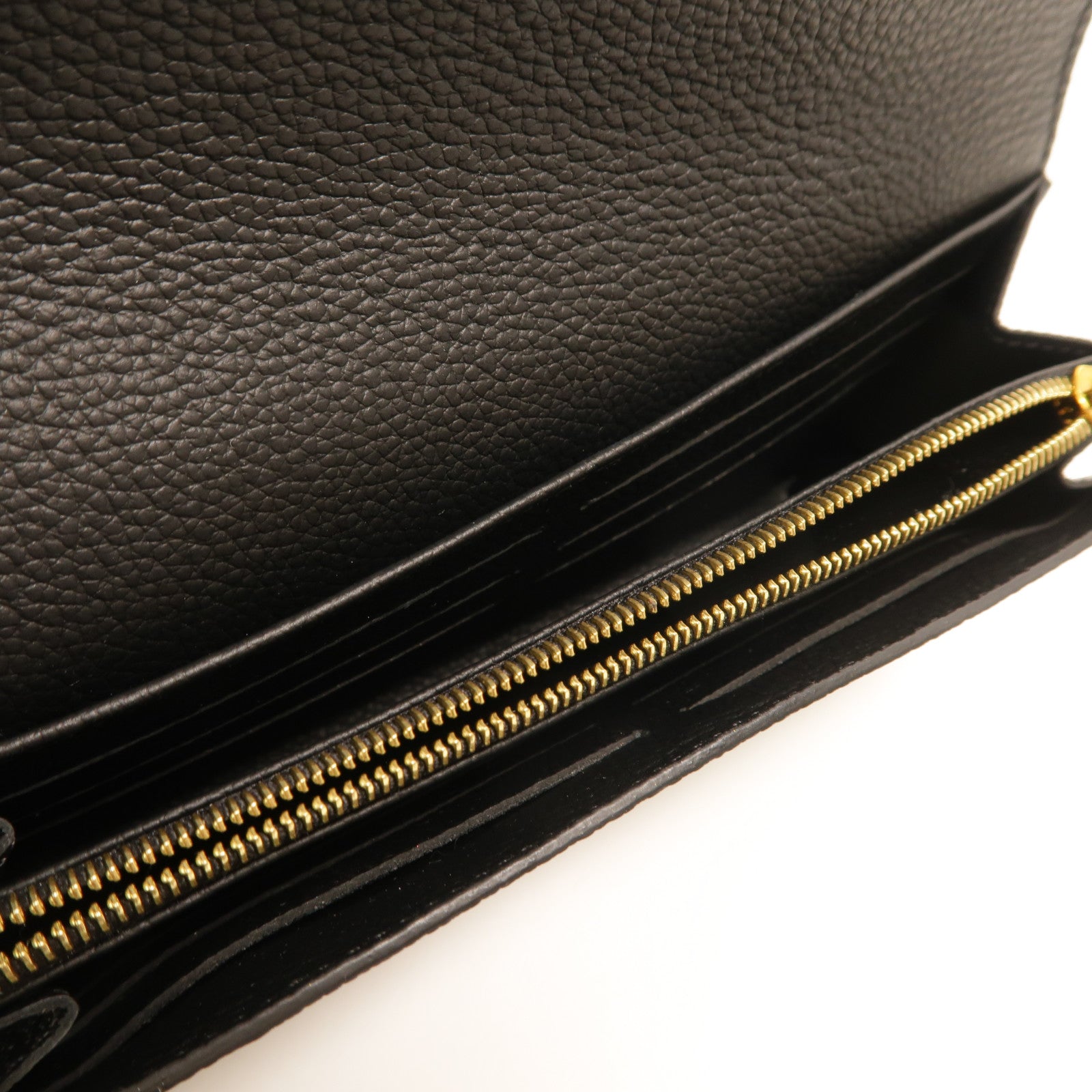 LOUIS VUITTON Monogram Empreinte Sarah Long Wallet金扣長錢包