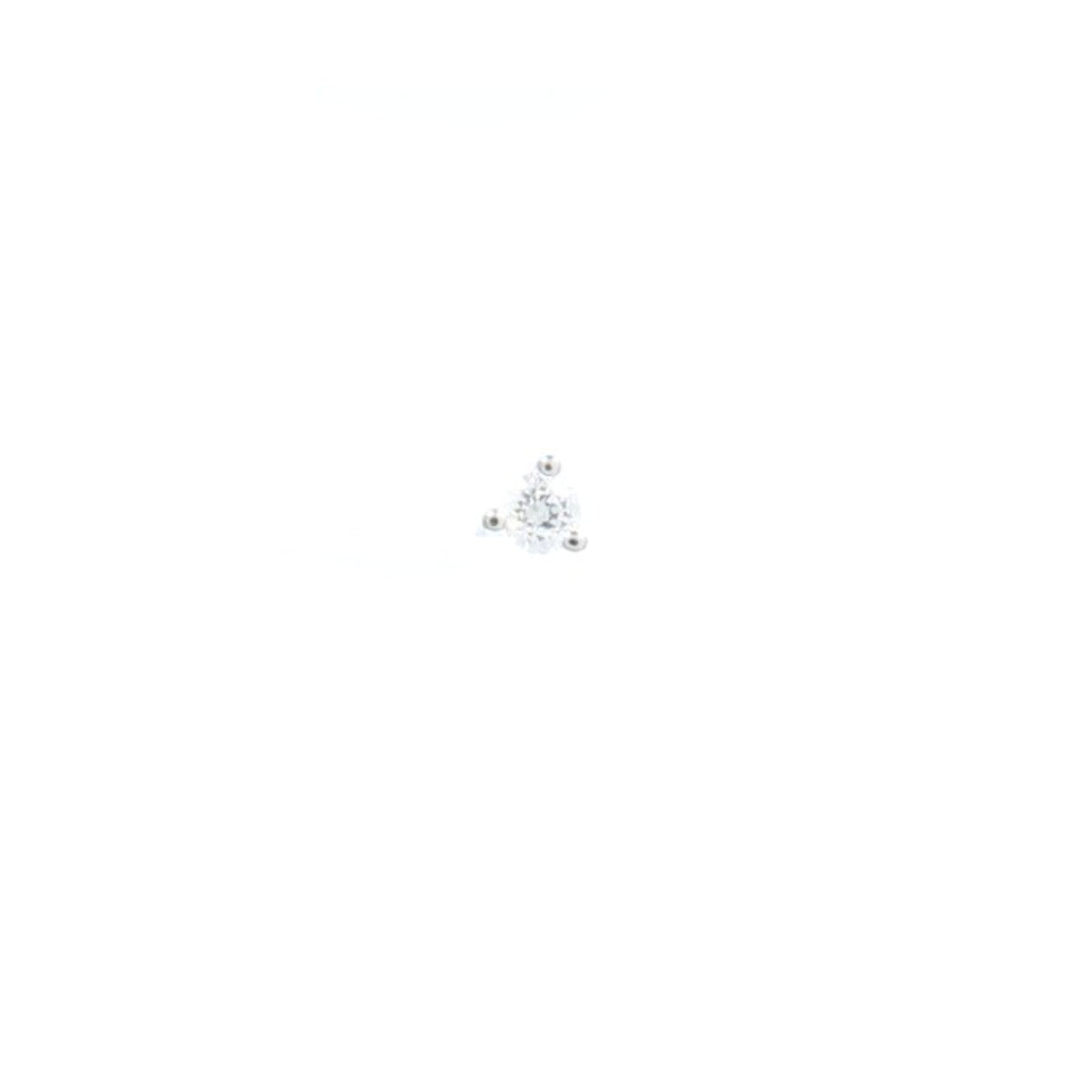 JEWELRY 18K白金Diamond Earring鑽石耳環