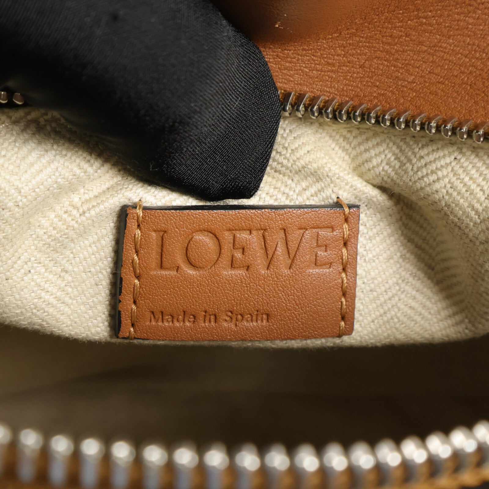 LOEWE 牛皮皮革Puzzle Small手挽肩背兩用袋