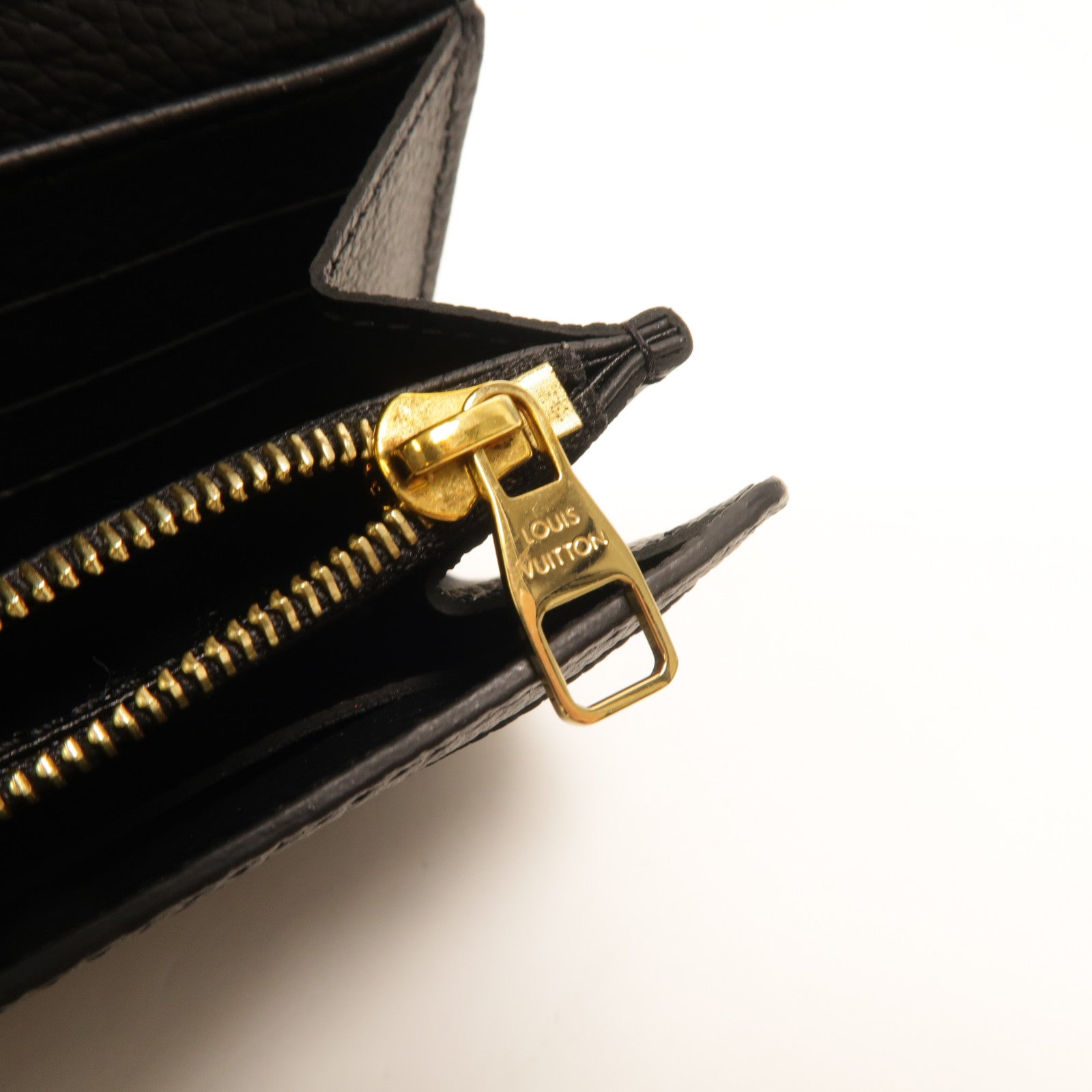 LOUIS VUITTON Monogram Empreinte Sarah Long Wallet金扣長錢包