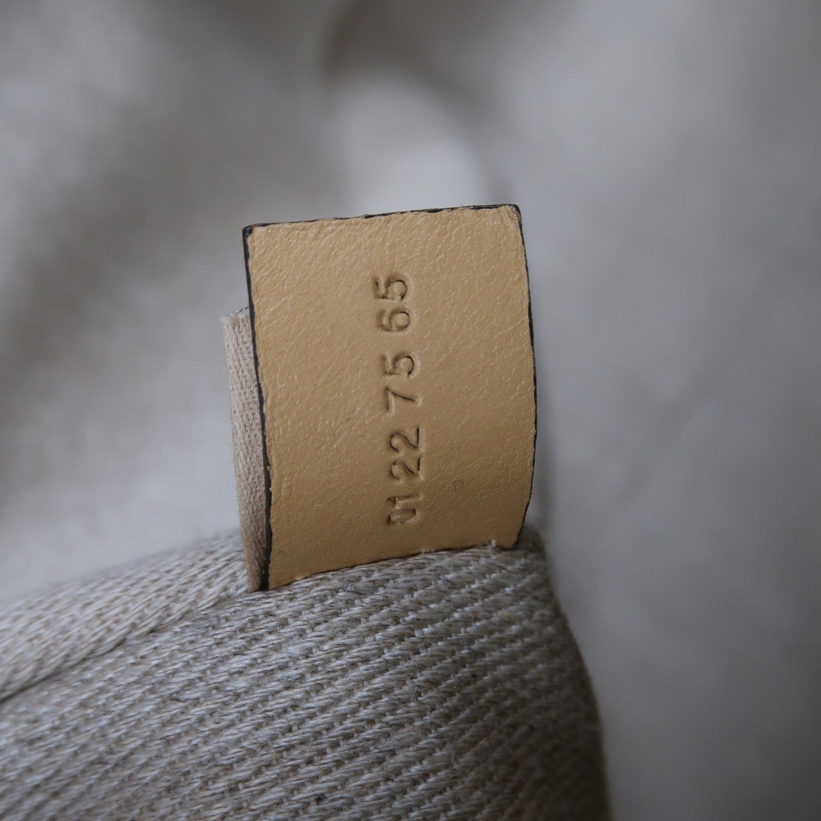 Chloe 帆布Woody Medium Tote手挽袋米色/黑色