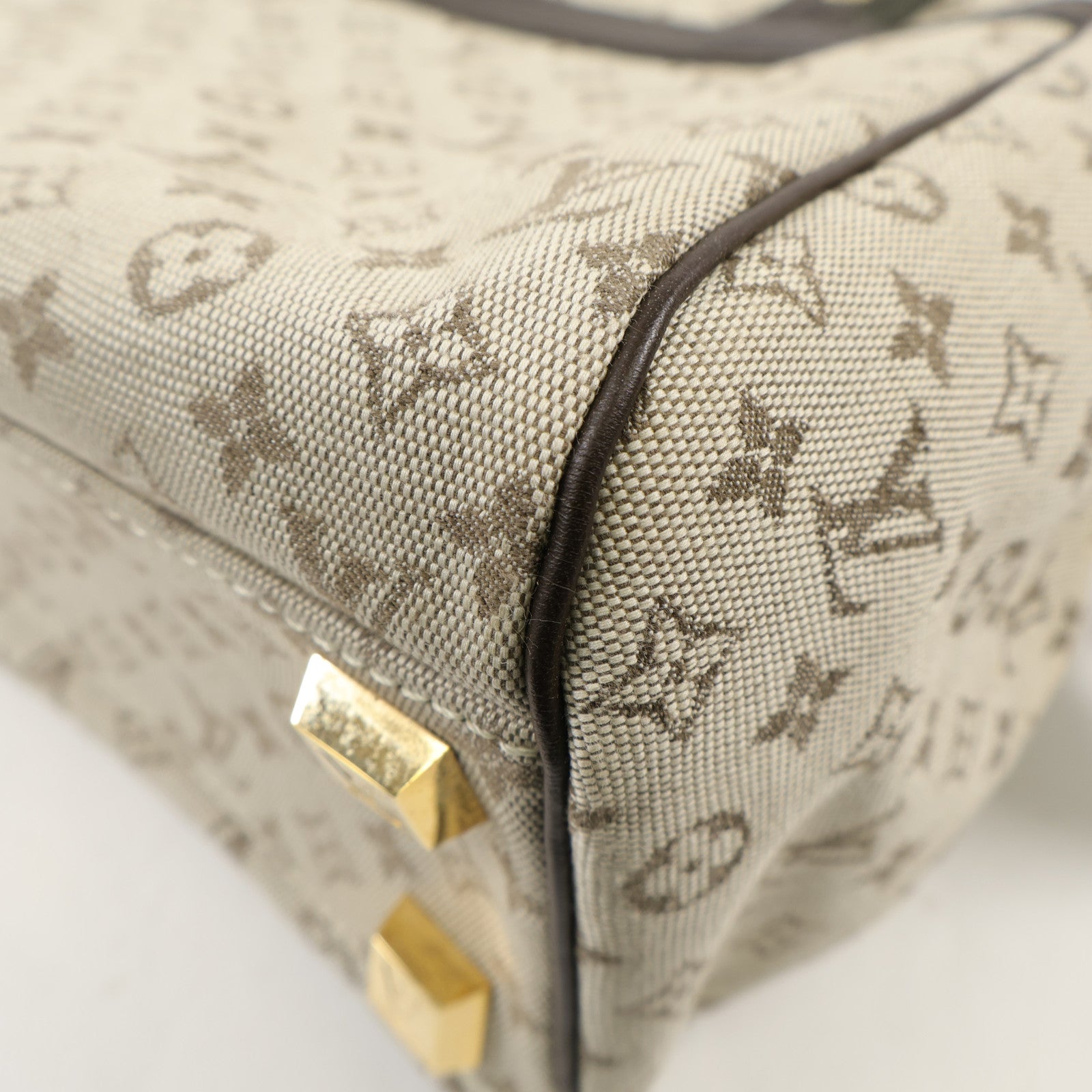LOUIS VUITTON Monogram Mini Josephine PM金扣手挽袋