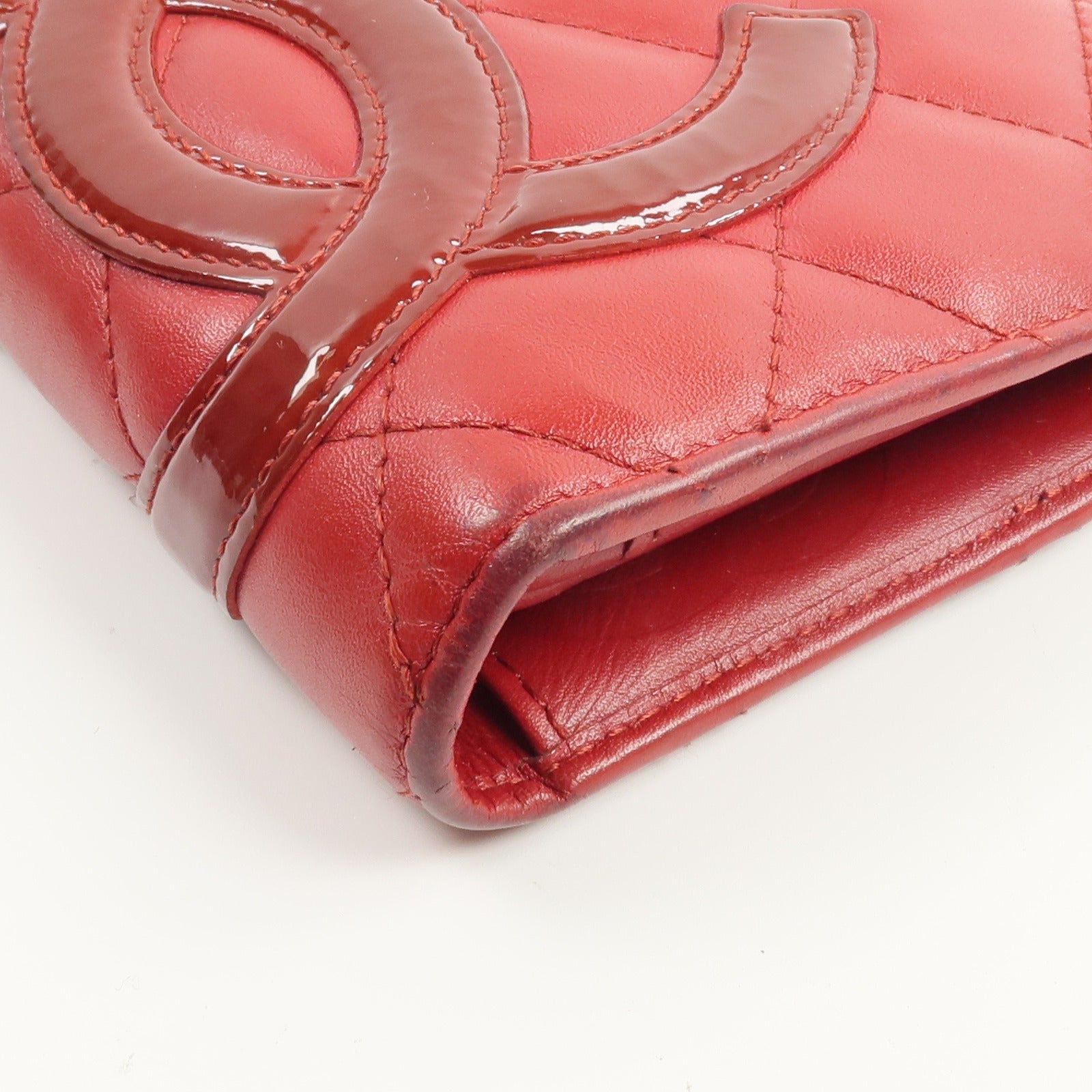 CHANEL 牛皮皮革Cambon Long Wallet長錢包