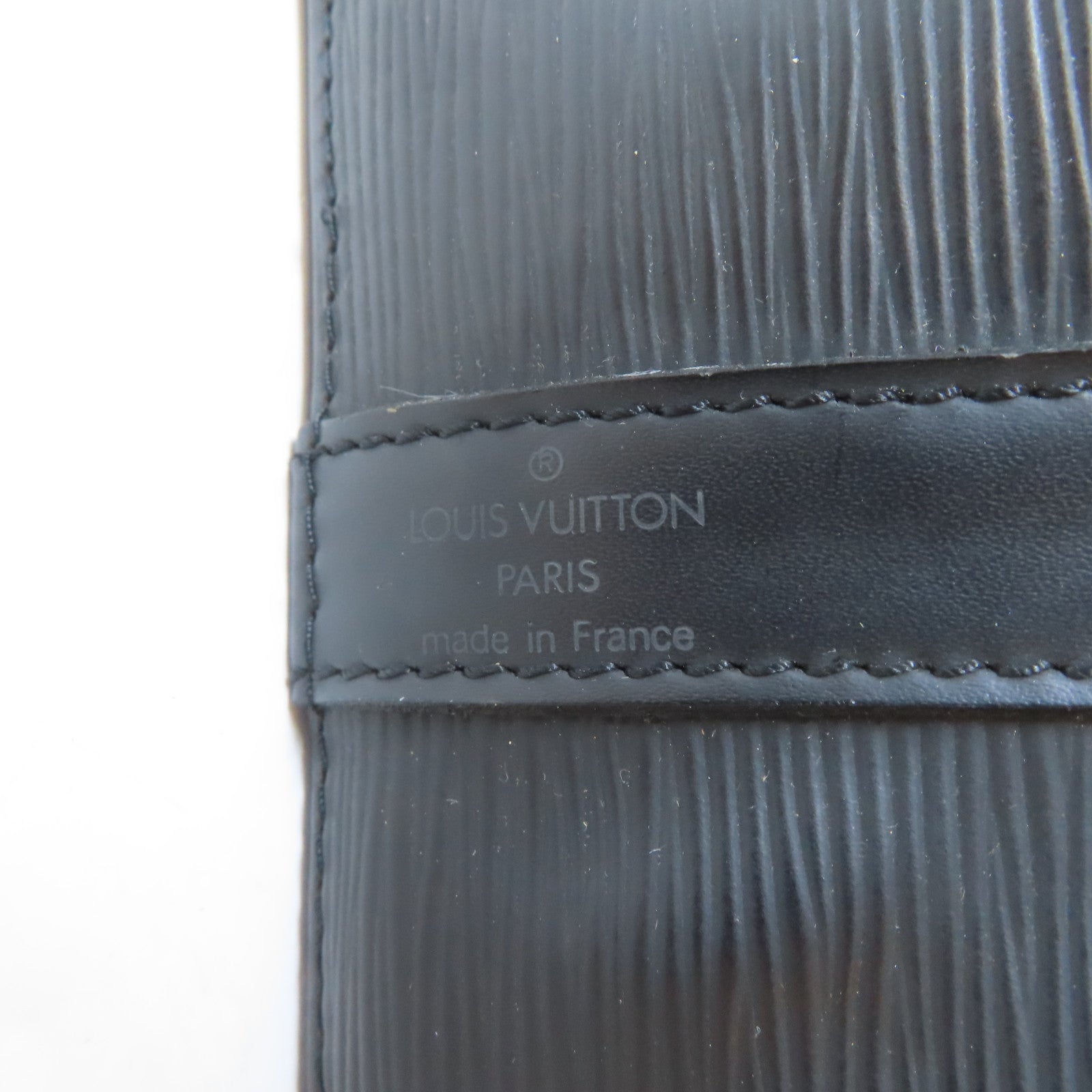 LOUIS VUITTON Epi Noe金扣肩背袋黑色