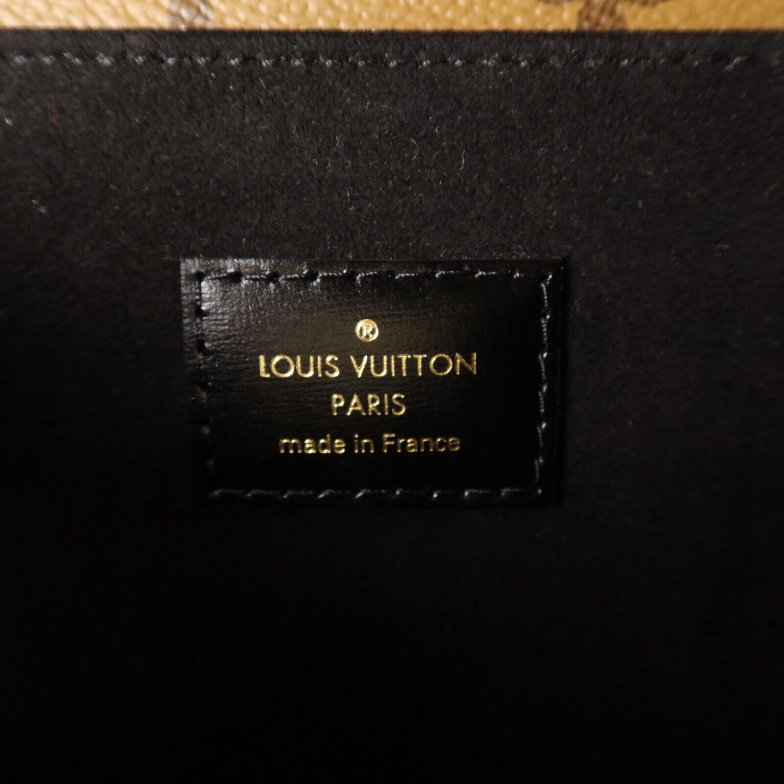 LOUIS VUITTON Monogram Reverse Pochette Metis金扣手挽肩背兩用袋