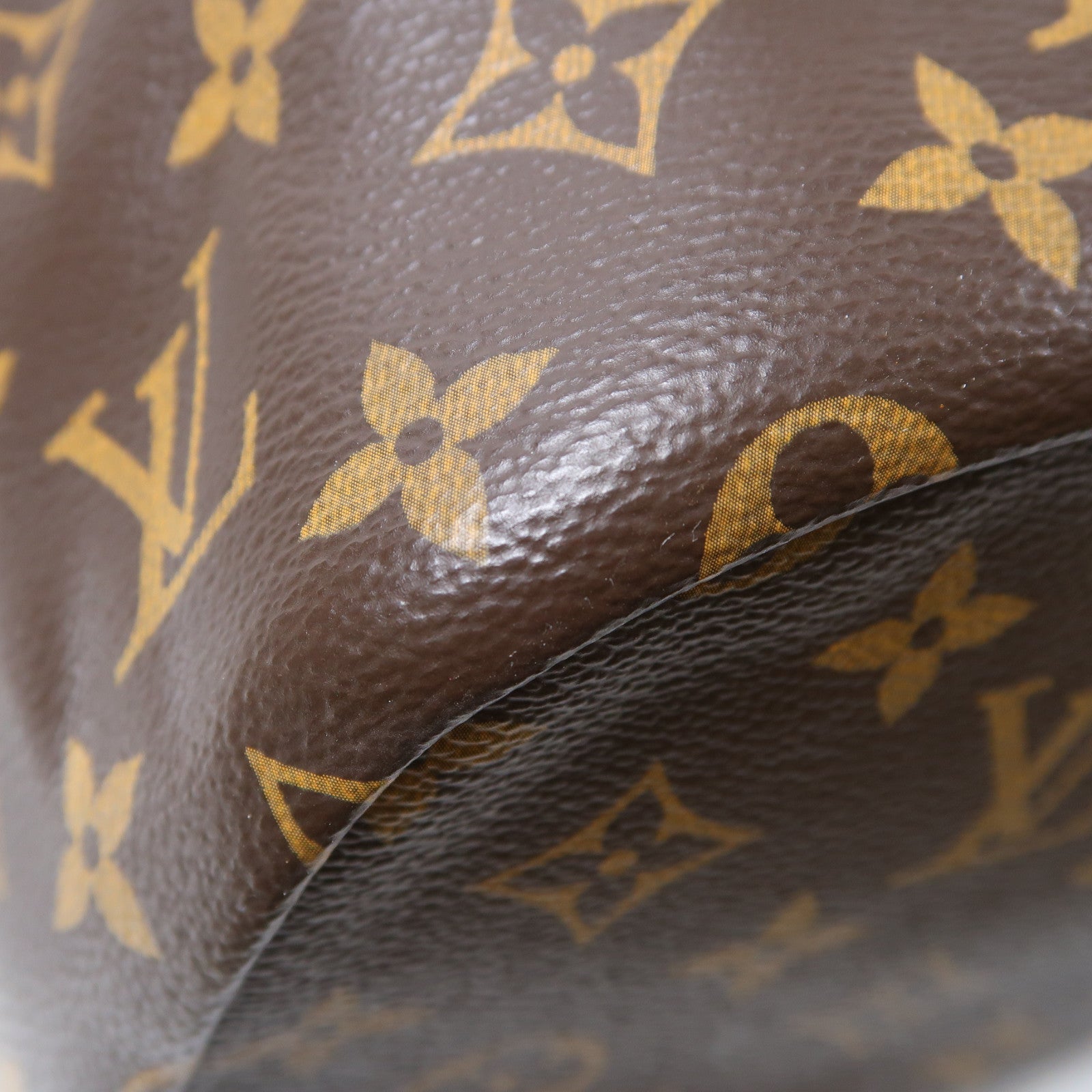 LOUIS VUITTON Monogram Zack Backpack銀扣背包啡色