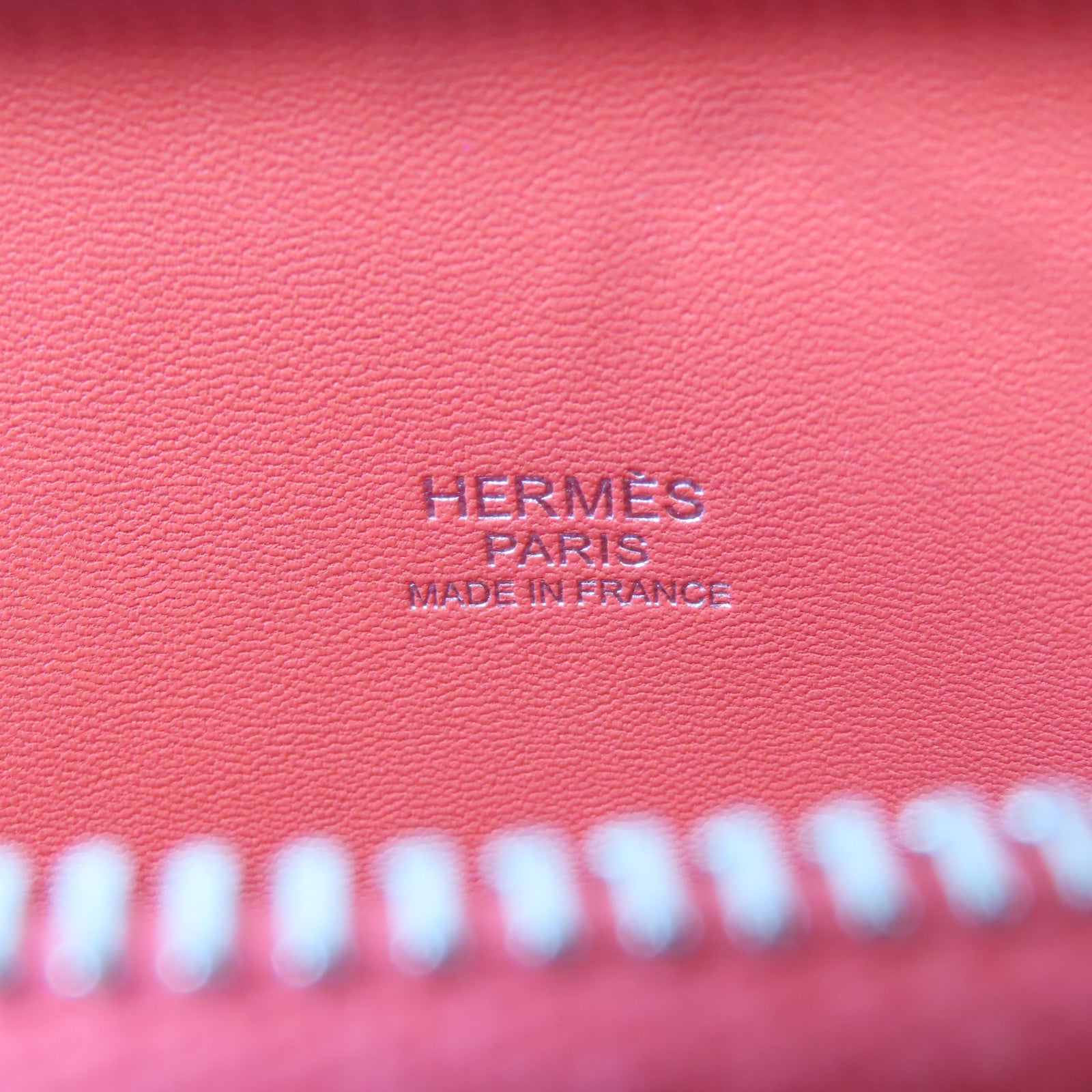 HERMES 【激減優惠】Clemence皮革Bolide 27銀扣手挽肩背兩用袋Rose Jaipur/蜜桃紅色