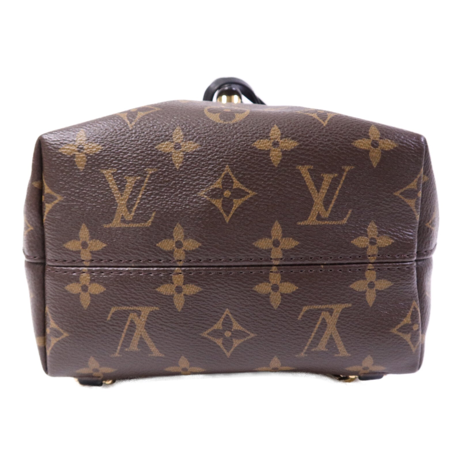 LOUIS VUITTON Monogram Montsouris BB金扣背包
