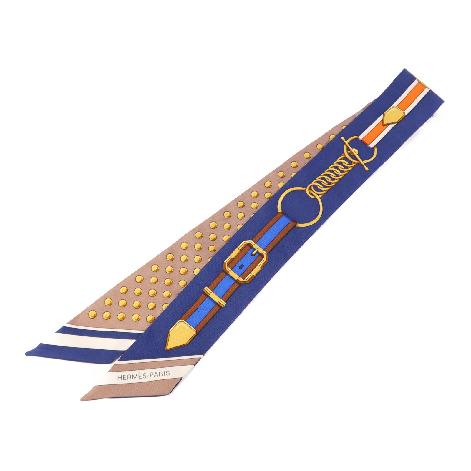 HERMES 絲質Twilly絲巾