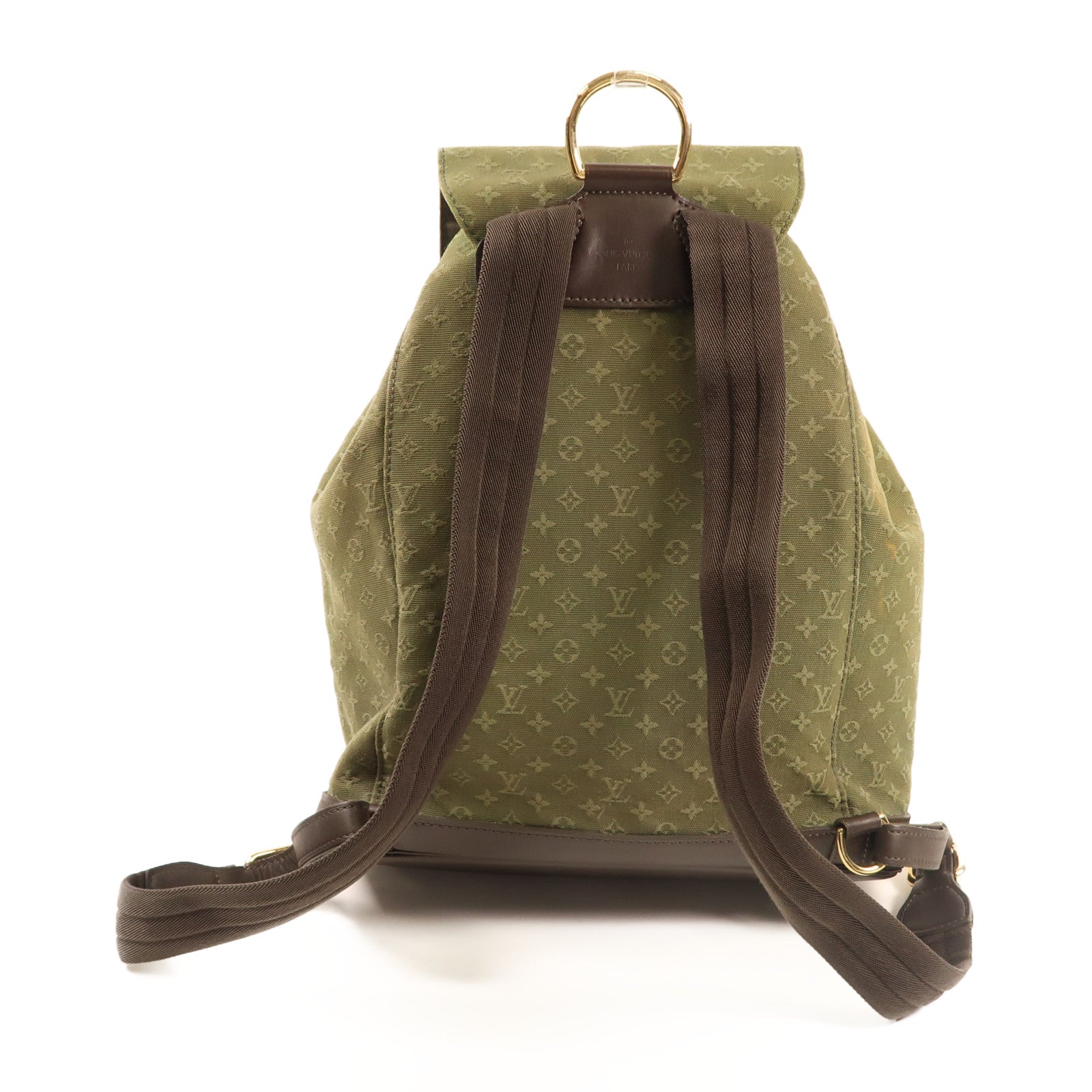 LOUIS VUITTON Monogram Mini Montsouris GM金扣背包