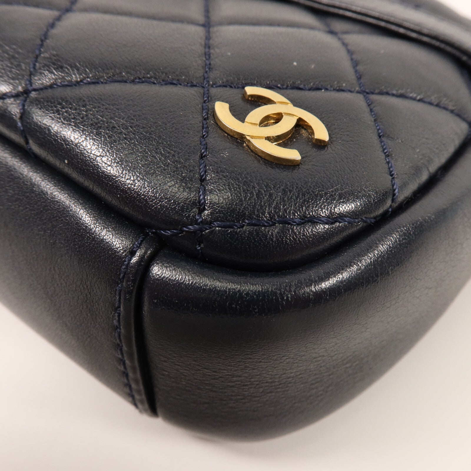 CHANEL 羊皮皮革Chain Shoulder鏈帶肩背袋