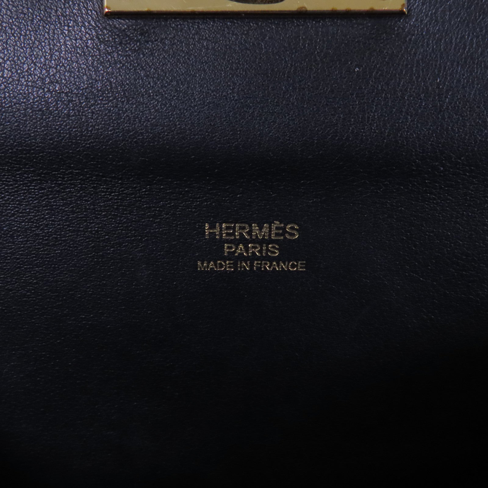 HERMES Swift皮革Tool Box 20金扣手挽肩背兩用袋