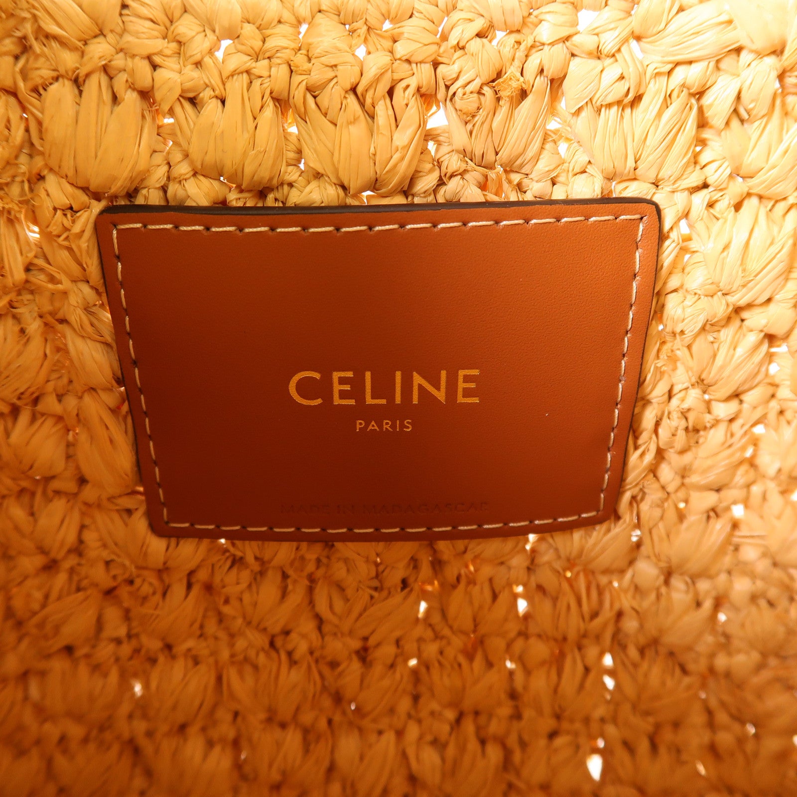 CELINE Raffia Classic Panier Hobo手挽袋